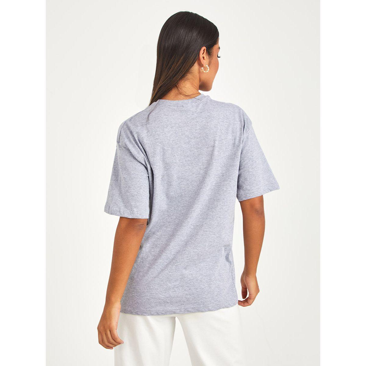 Styli Short Sleeves Lion King Graphic Oversized Longline T-shirt-women-clothing-tshirts-image-5