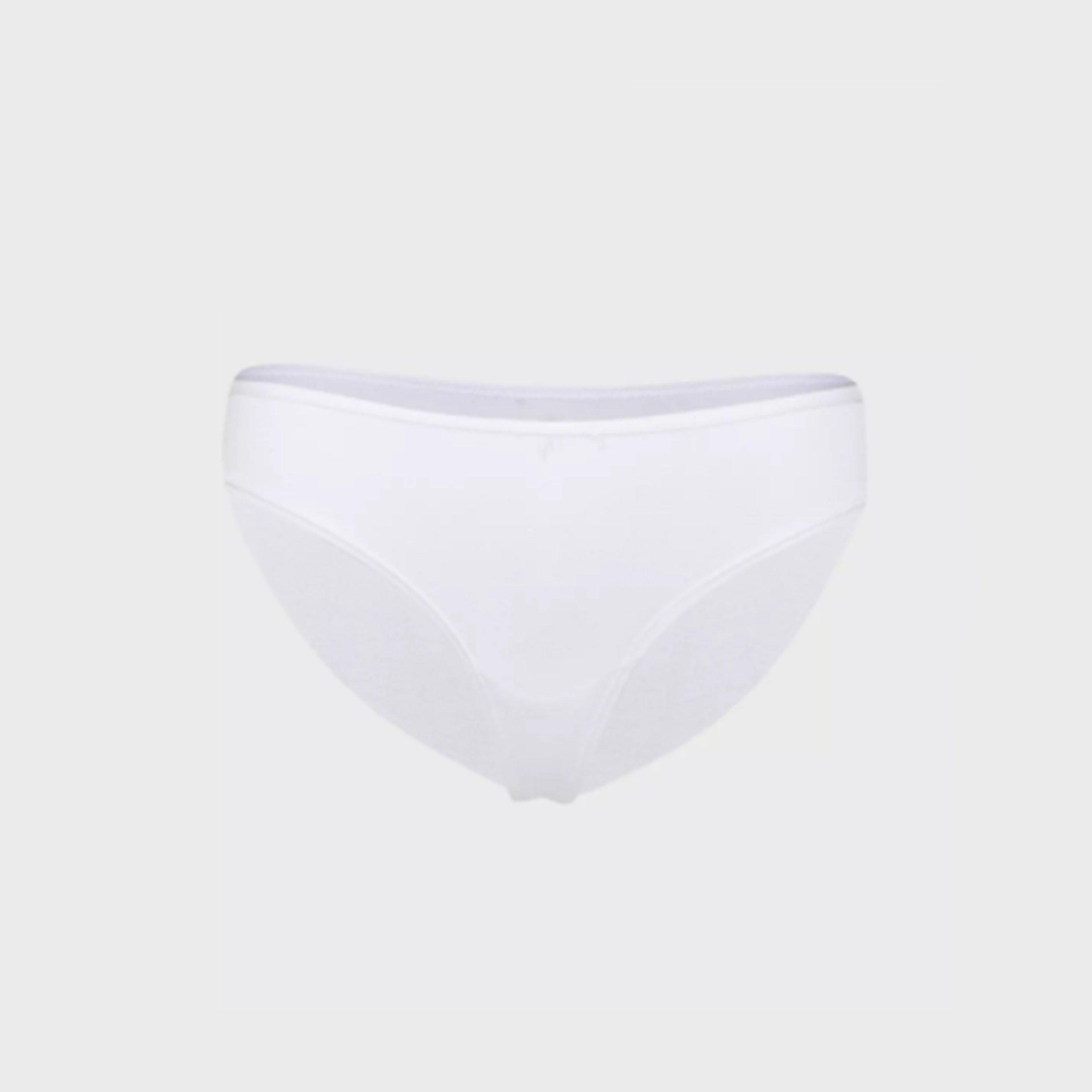 تغطية لا سينزا المتوسطة ثونغ نسائية بيضاء جريئة-women-clothing-lingerie-panties-image-1
