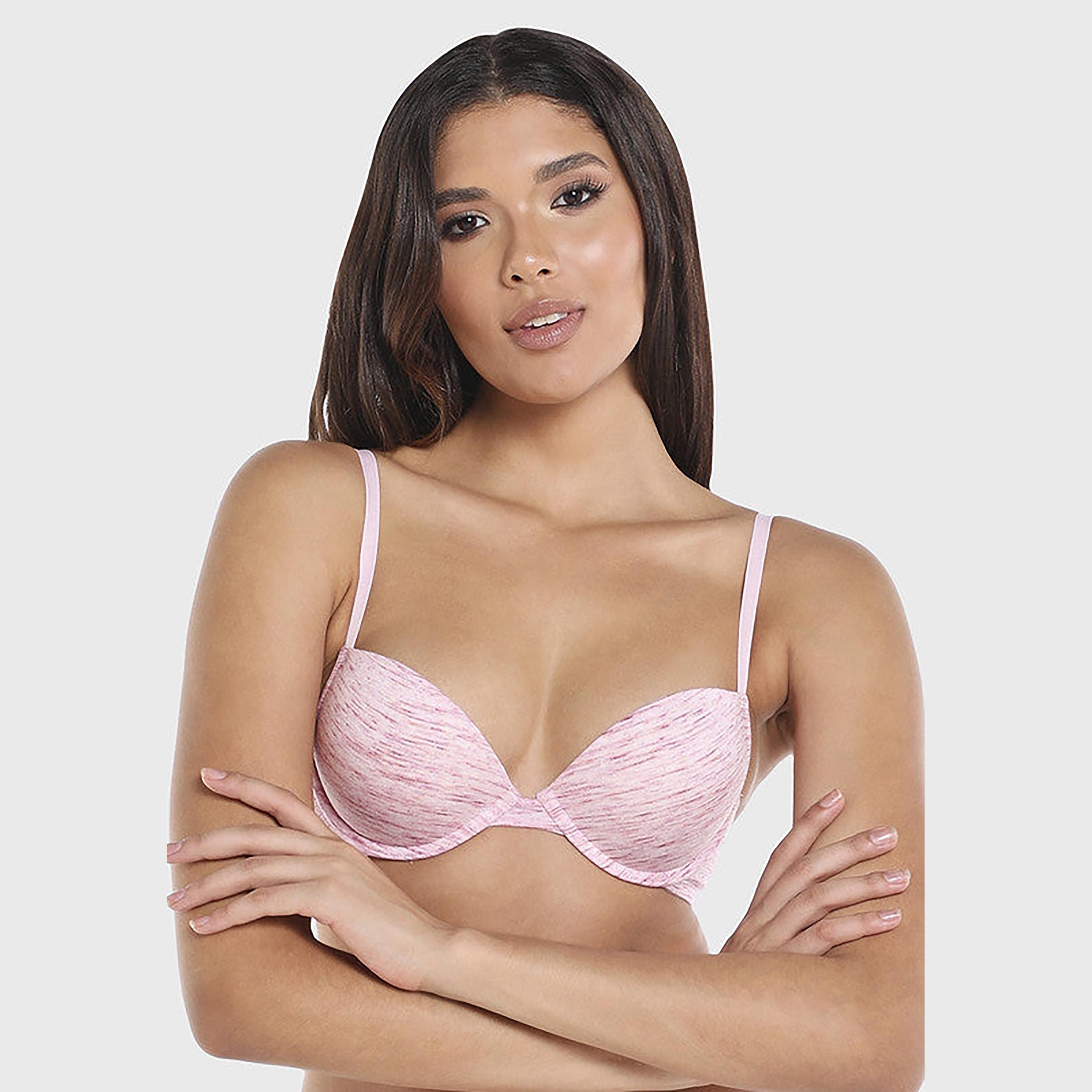 حمالة صدر نسائية وردية غير مبطنة بدون أسلاك لا سينزا-women-clothing-lingerie-bras-image-1
