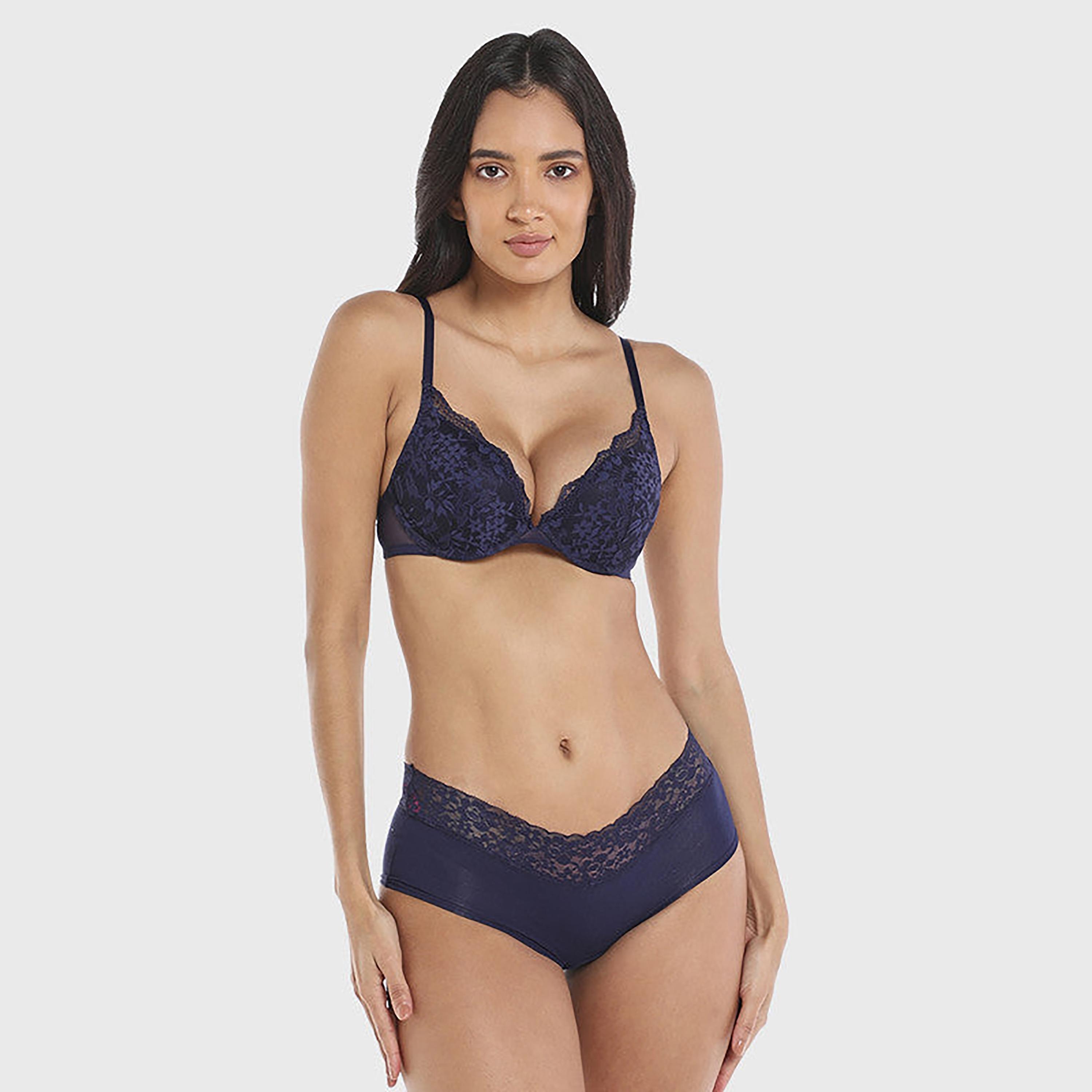 ملابس داخلية نسائية غير تغطية لمنطقة لا سينزا زرقاء-women-clothing-lingerie-panties-image-2