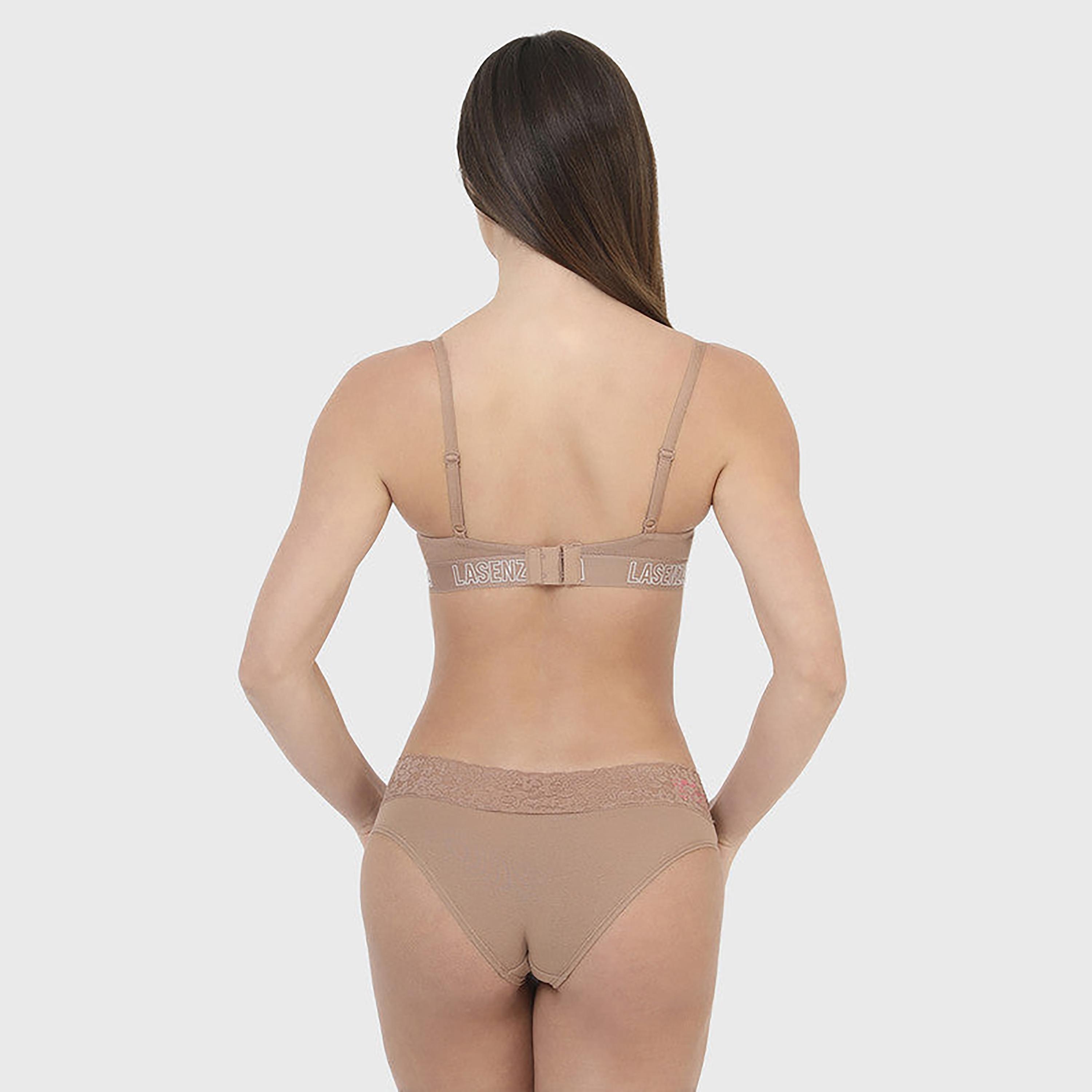 La Senza Medium Coverage Mocha Mist Women's Hipster-women-clothing-lingerie-panties-image-3