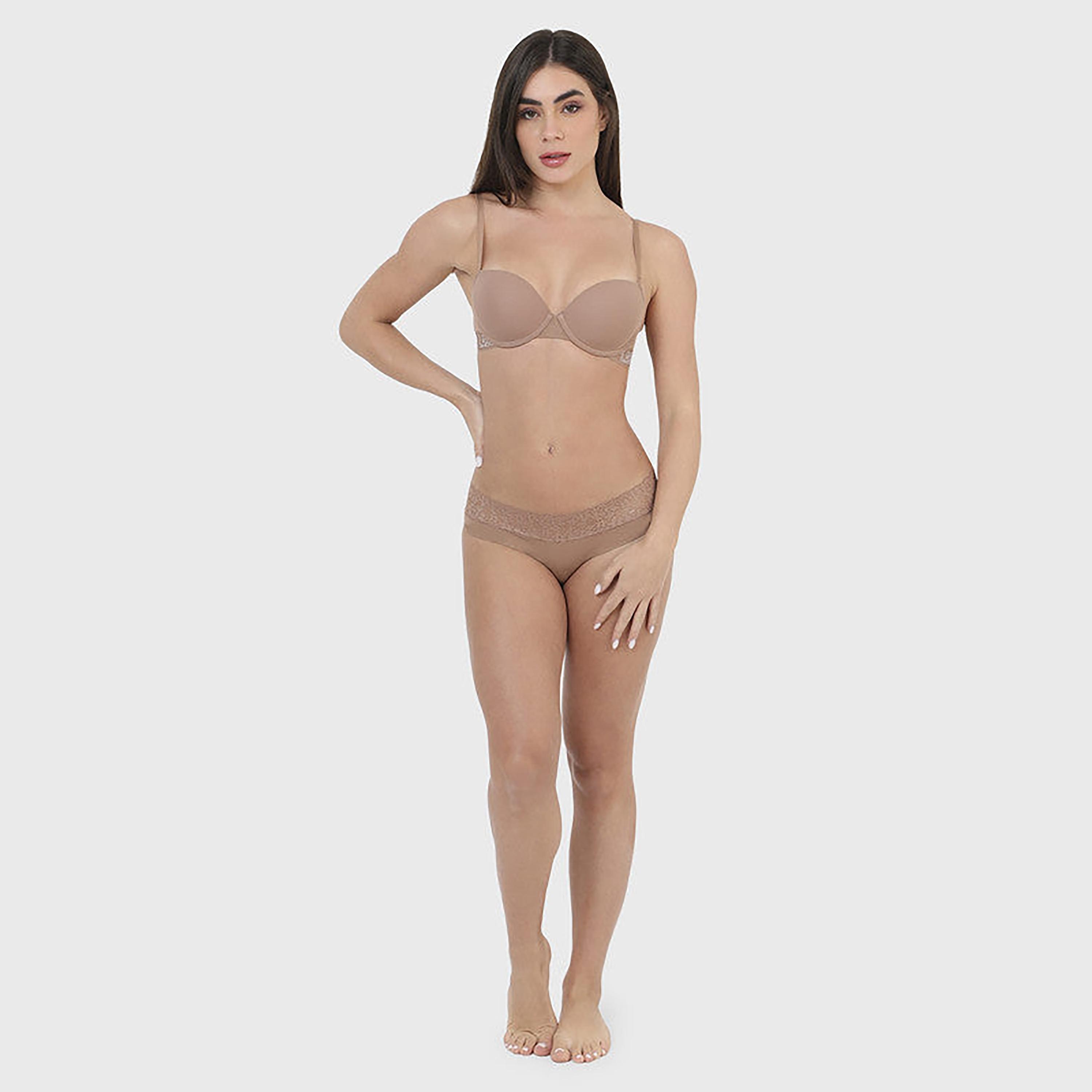 La Senza Medium Coverage Mocha Mist Women's Hipster-women-clothing-lingerie-panties-image-5