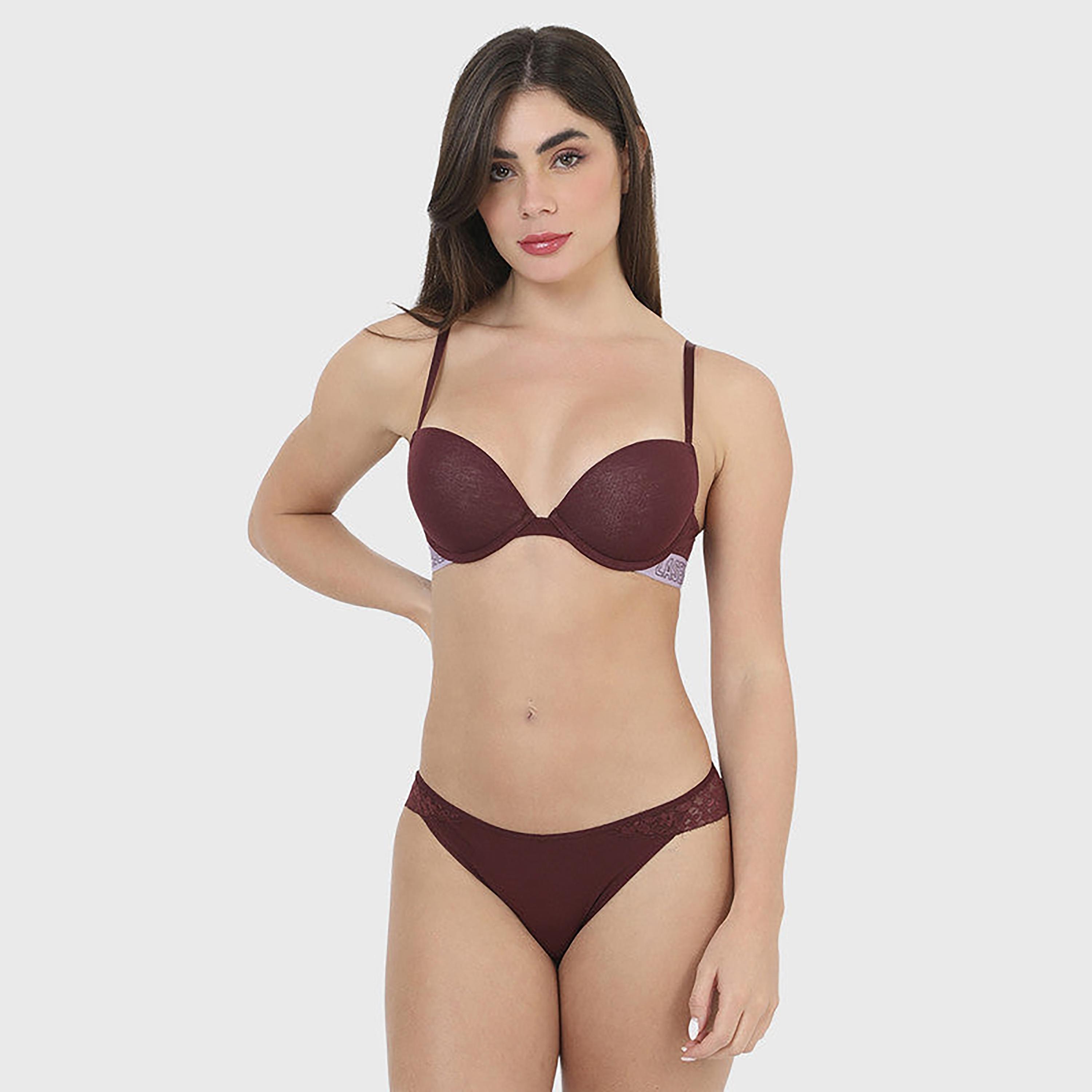 تغطية لا سينزا منخفضة التغطية القصيرة للنساء المارونية الجريئة-women-clothing-lingerie-panties-image-2