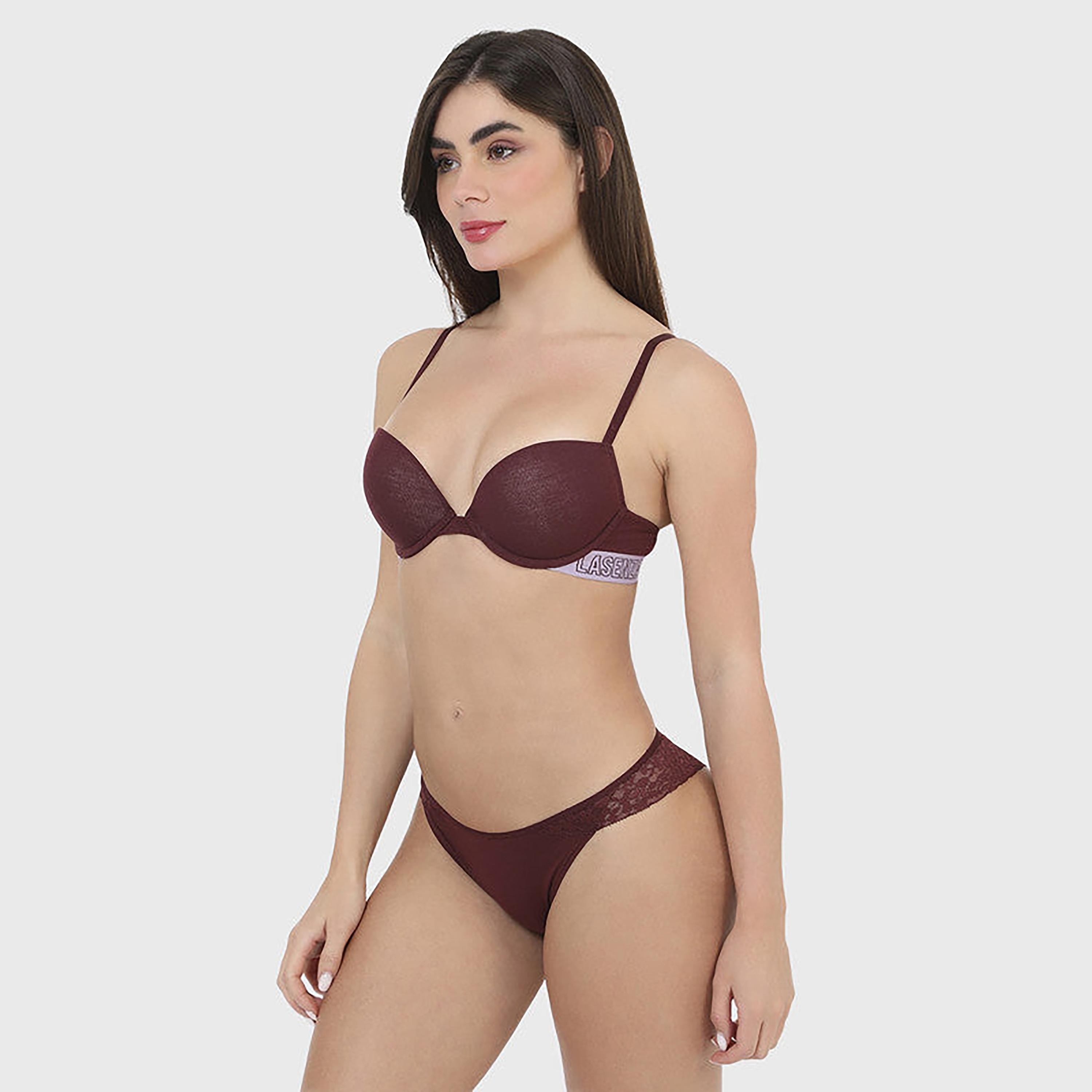 تغطية لا سينزا منخفضة التغطية القصيرة للنساء المارونية الجريئة-women-clothing-lingerie-panties-image-6