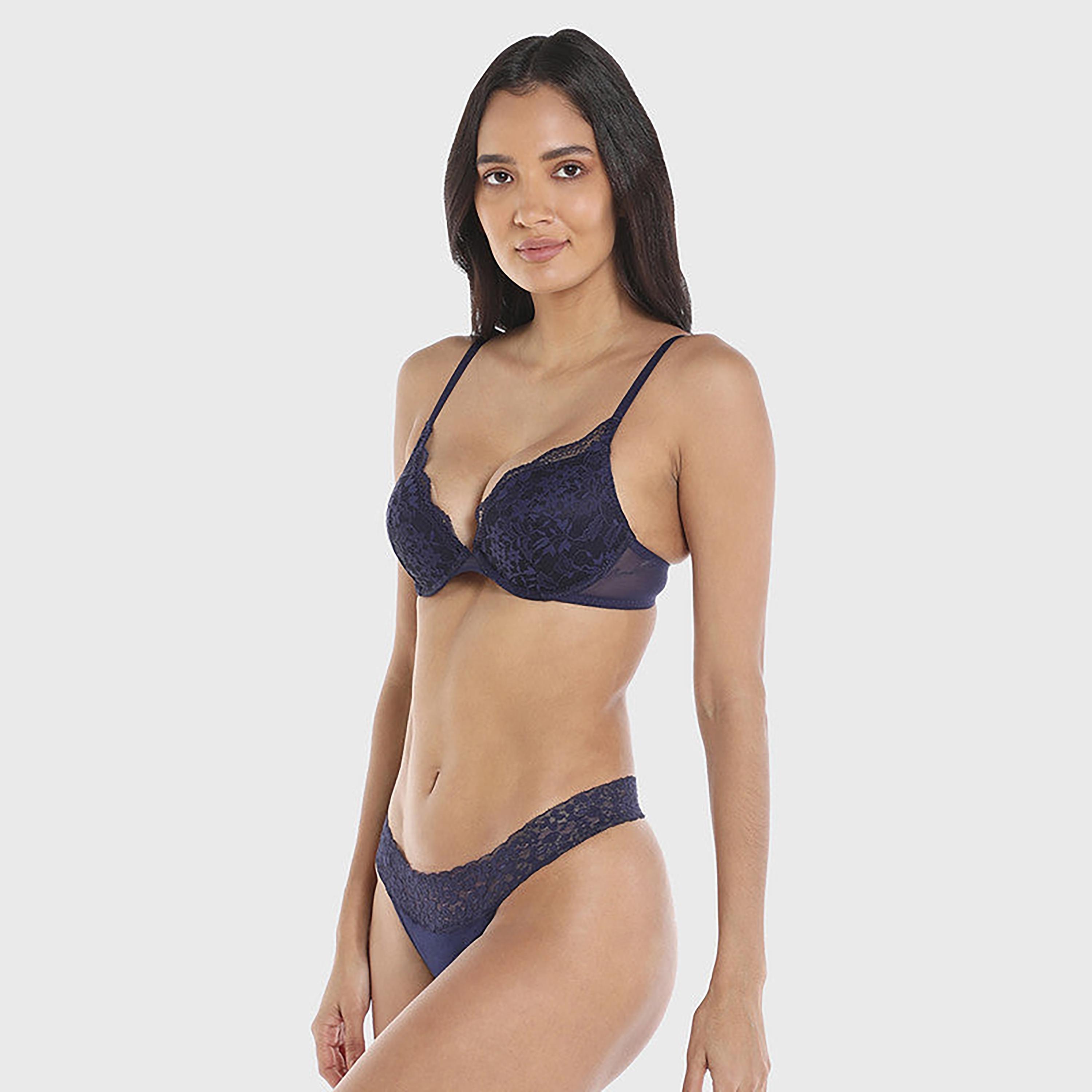 ملابس داخلية قصيرة للسيدات من La Senza ذات تغطية منخفضة للسهرات باللون الأزرق-women-clothing-lingerie-panties-image-6
