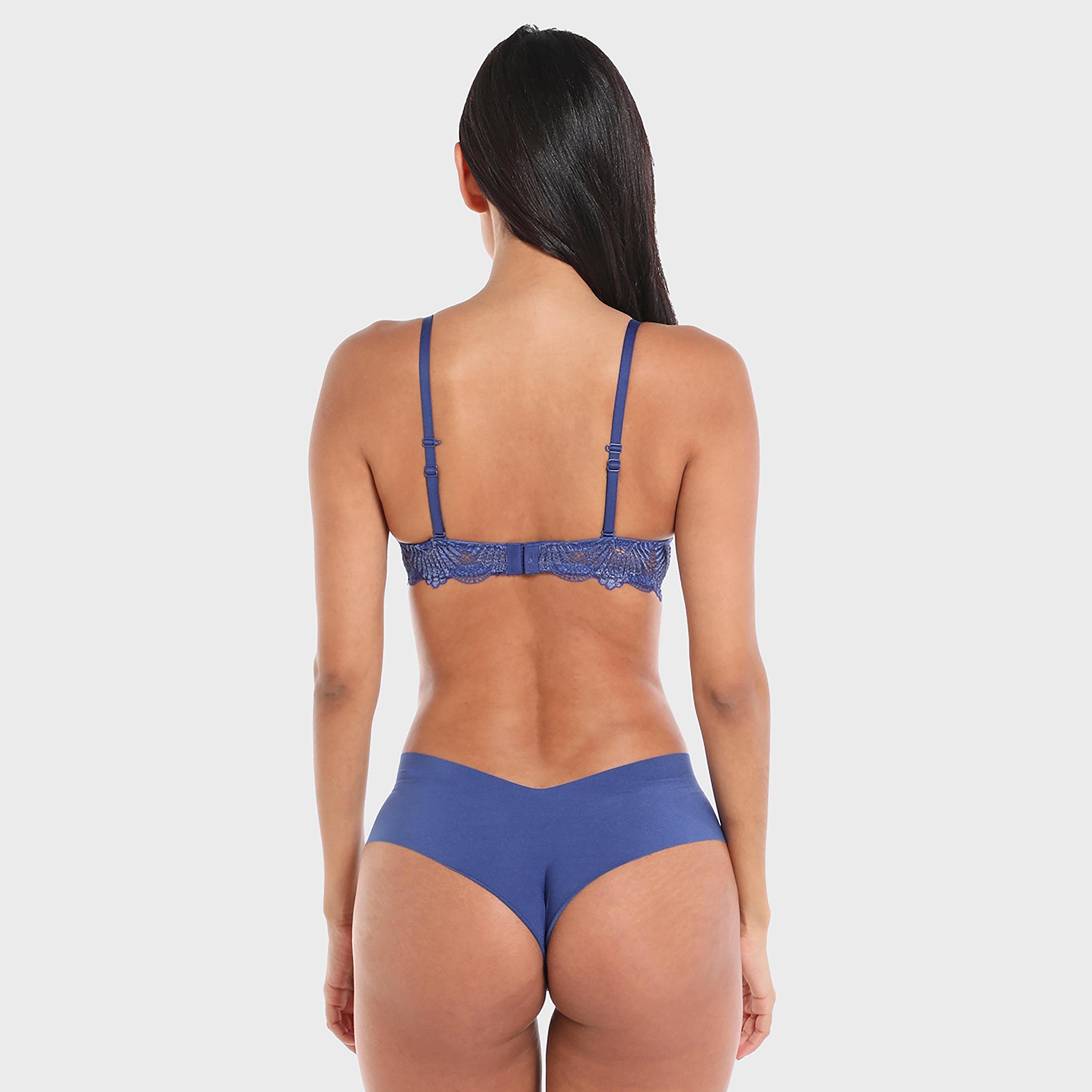 La Senza Low Coverage Purple Women's Cheeky Panties-women-clothing-lingerie-panties-image-3
