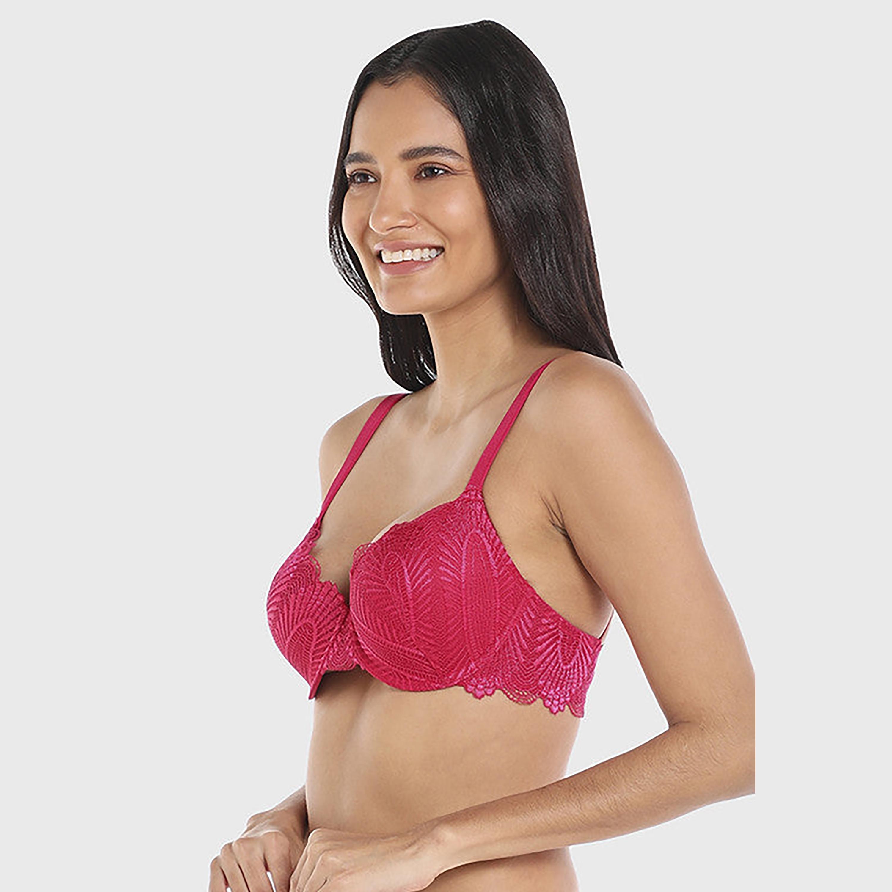 حمالة صدر نسائية بلون لا سينزا بدون بطانة بلون أرجواني غير مبطنة-women-clothing-lingerie-bras-image-4