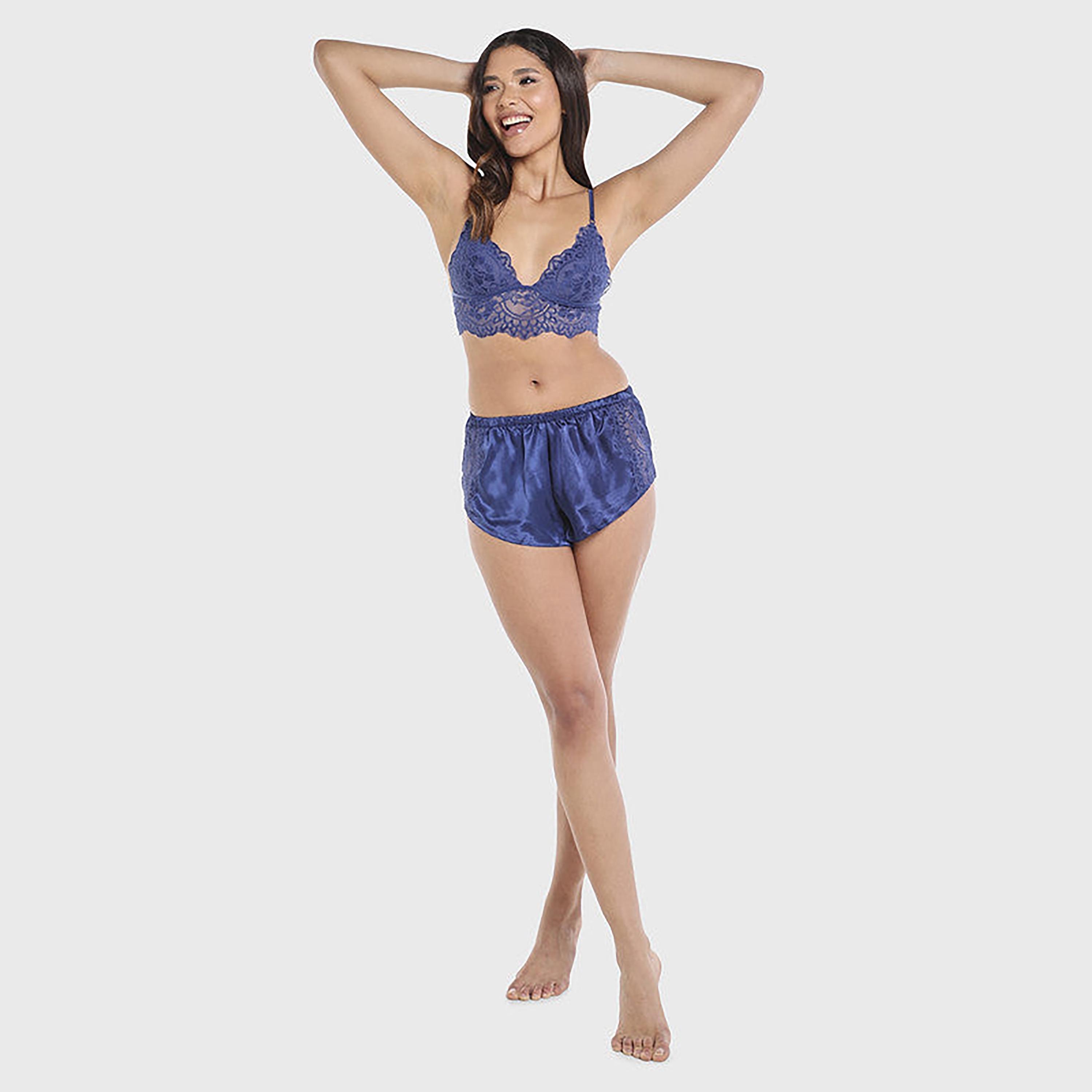 La Senza Women's Shorts Set of 2 Lace Detail Bra and Shorts-women-clothing-nightwear-pyjamas-longsets-image-2