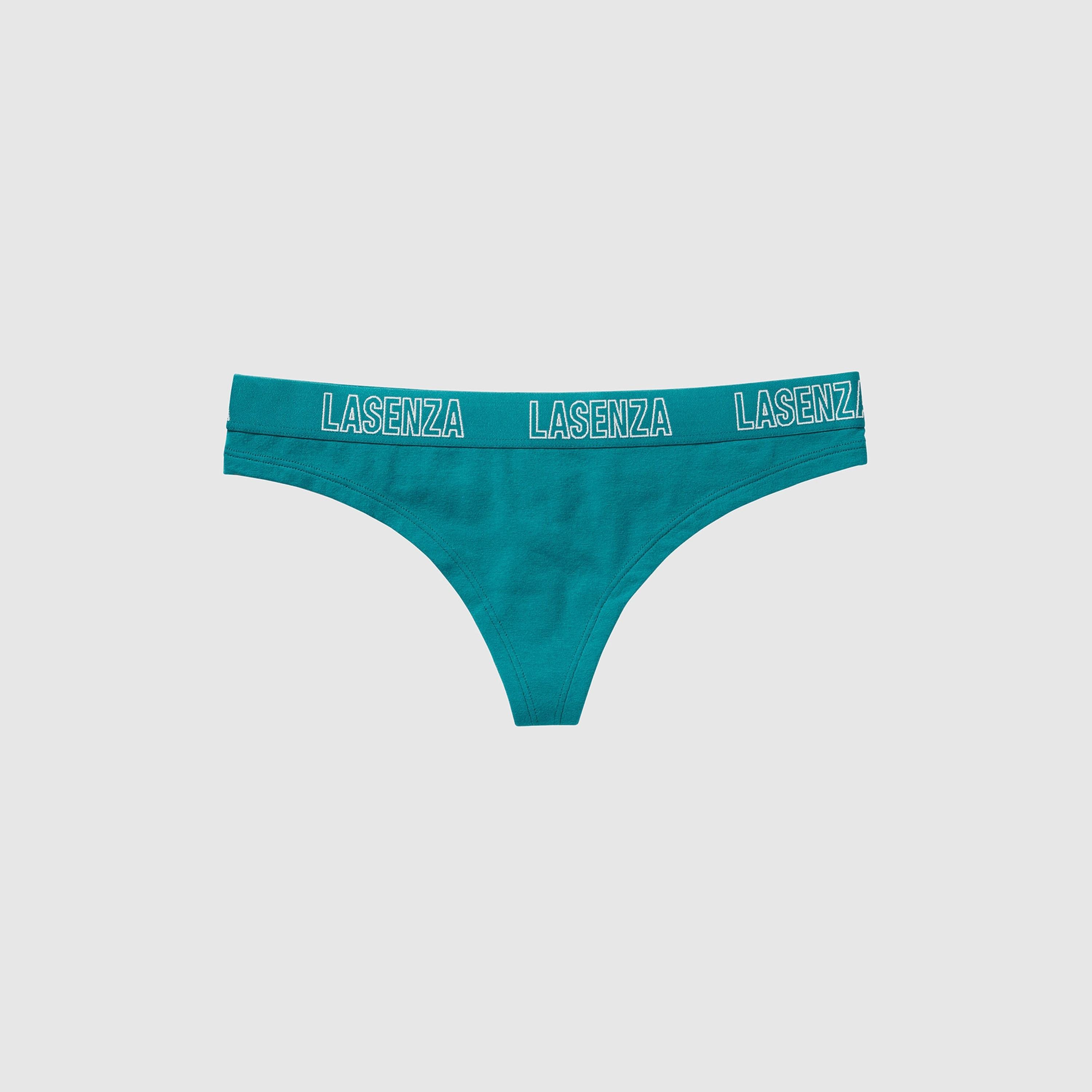 سراويل داخلية نسائية منخفضة التغطية باللون الفيروزي-women-clothing-lingerie-panties-image-4