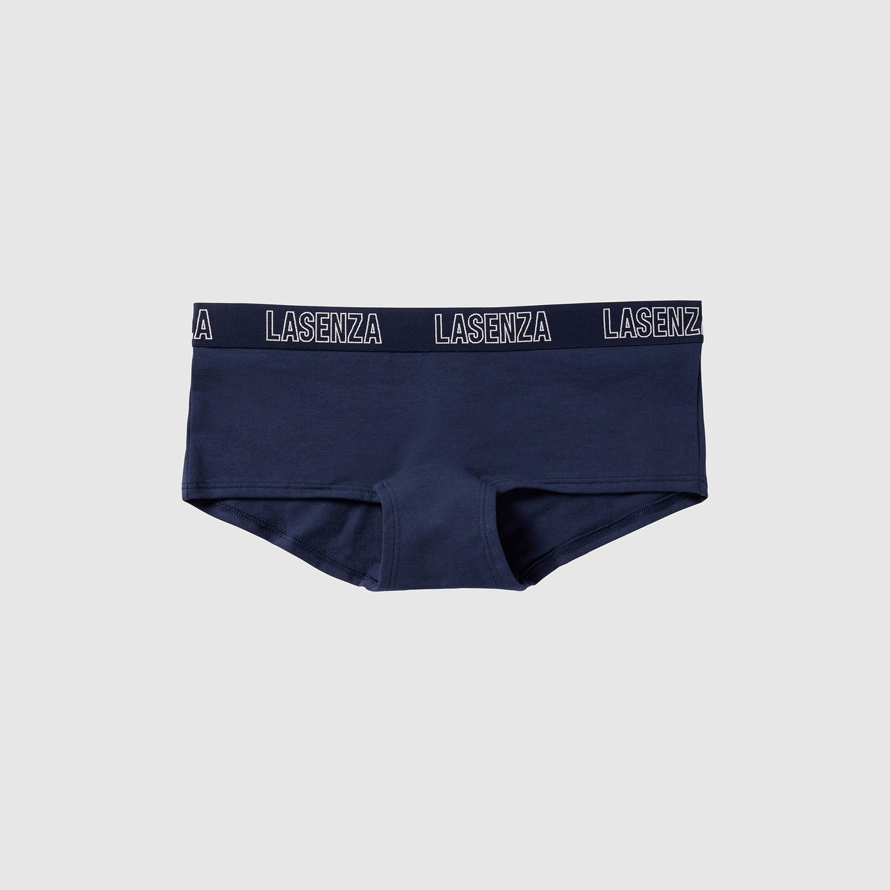 La Senza Medium Coverage Dark Navy Women's Boyshort Panties-women-clothing-lingerie-panties-image-4
