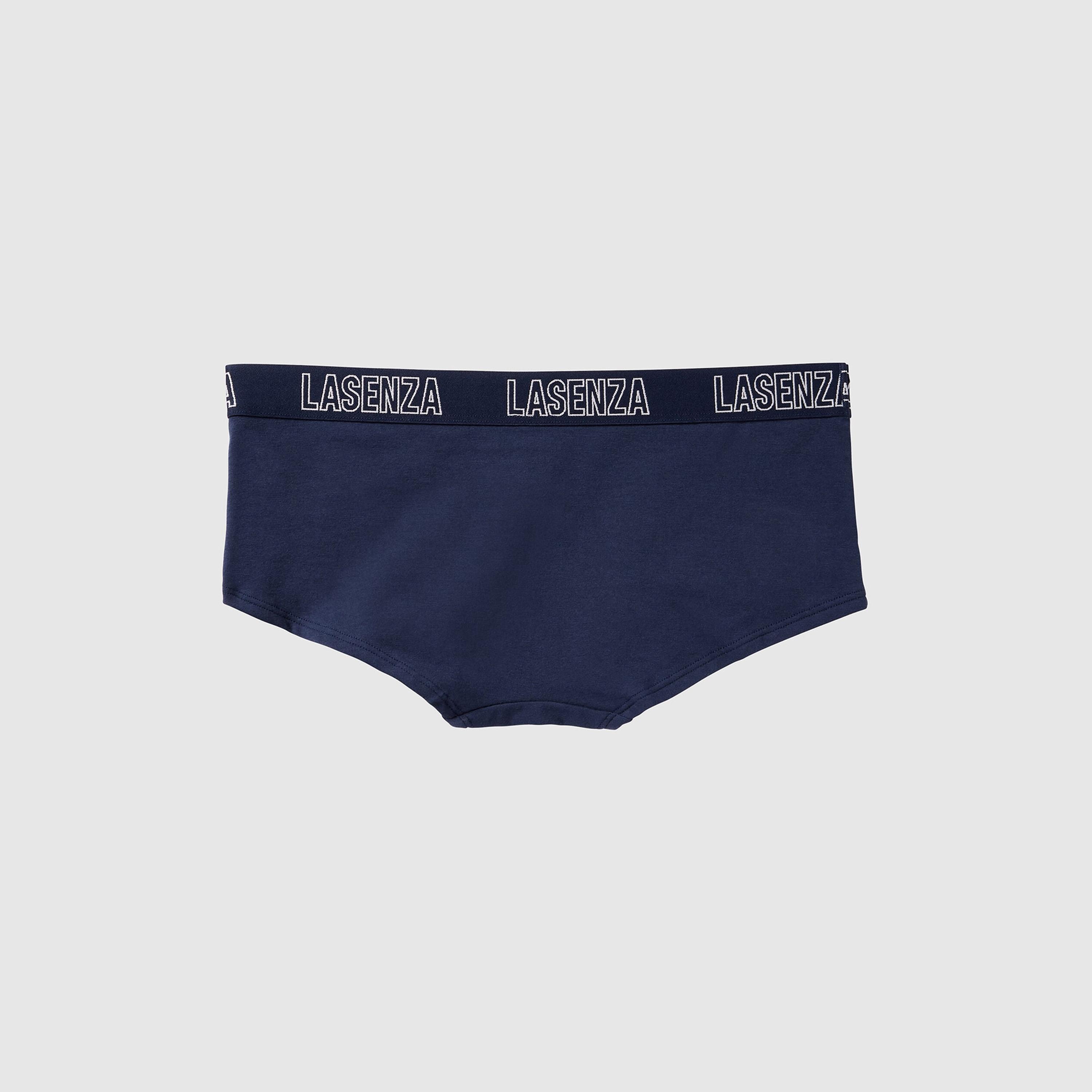 La Senza Medium Coverage Dark Navy Women's Boyshort Panties-women-clothing-lingerie-panties-image-5