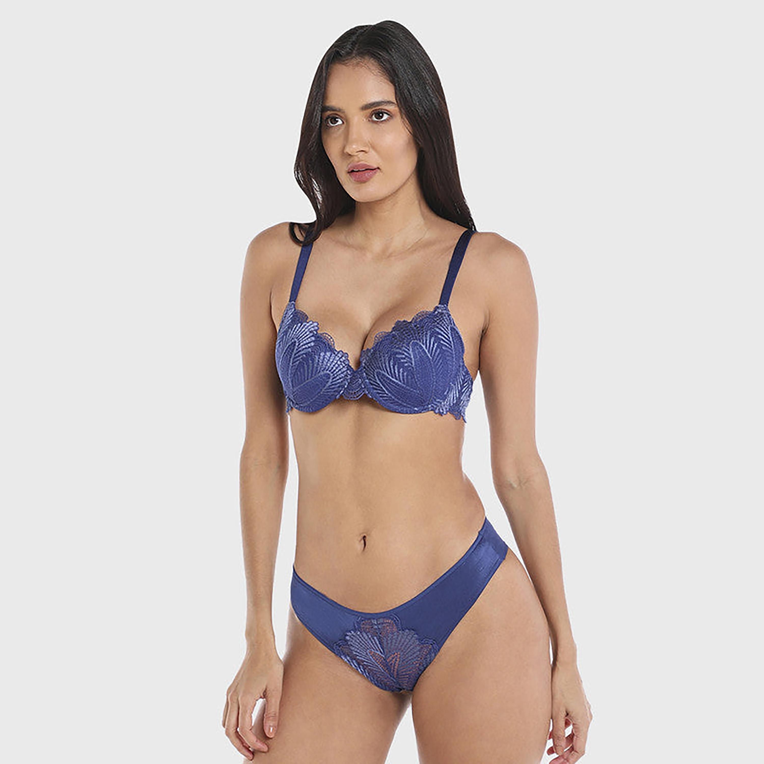 La Senza Low Coverage Twilight Blue Women's Cheeky Panties-women-clothing-lingerie-panties-image-6