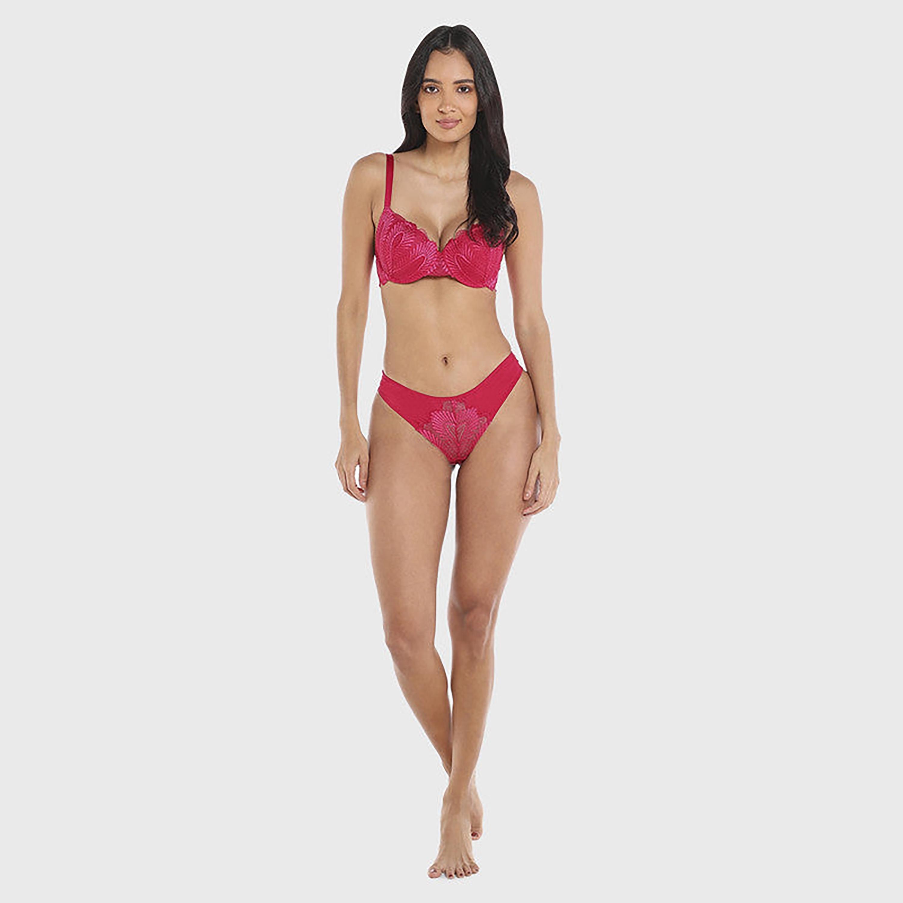 لا سينزا تغطية متوسطة بلون أحمر من العاطفة الداخلية النسائية الجريئة-women-clothing-lingerie-panties-image-5
