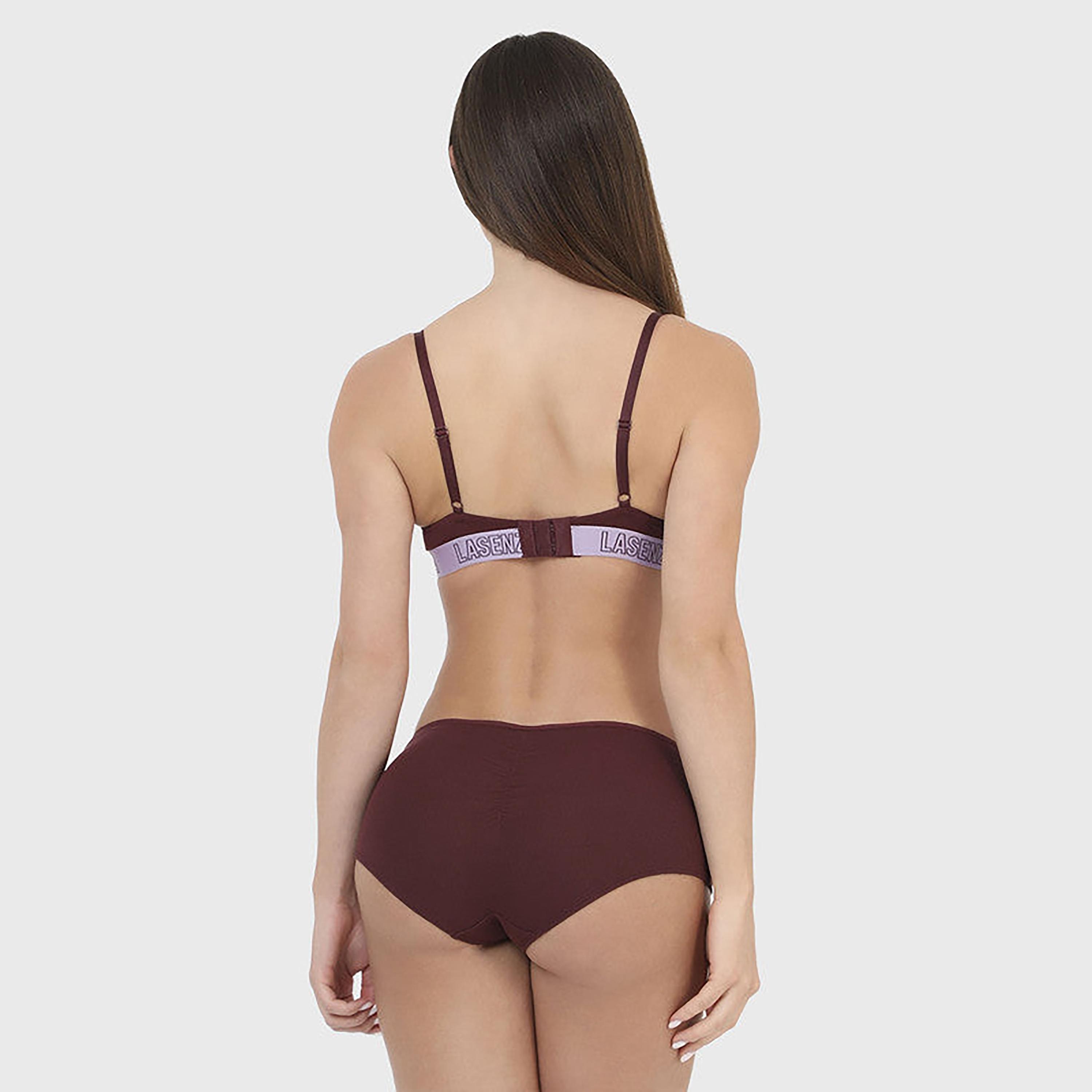 تغطية لا سينزا المتوسطة سروال داخلي نسائي خمري للبنات القصيرة-women-clothing-lingerie-panties-image-3