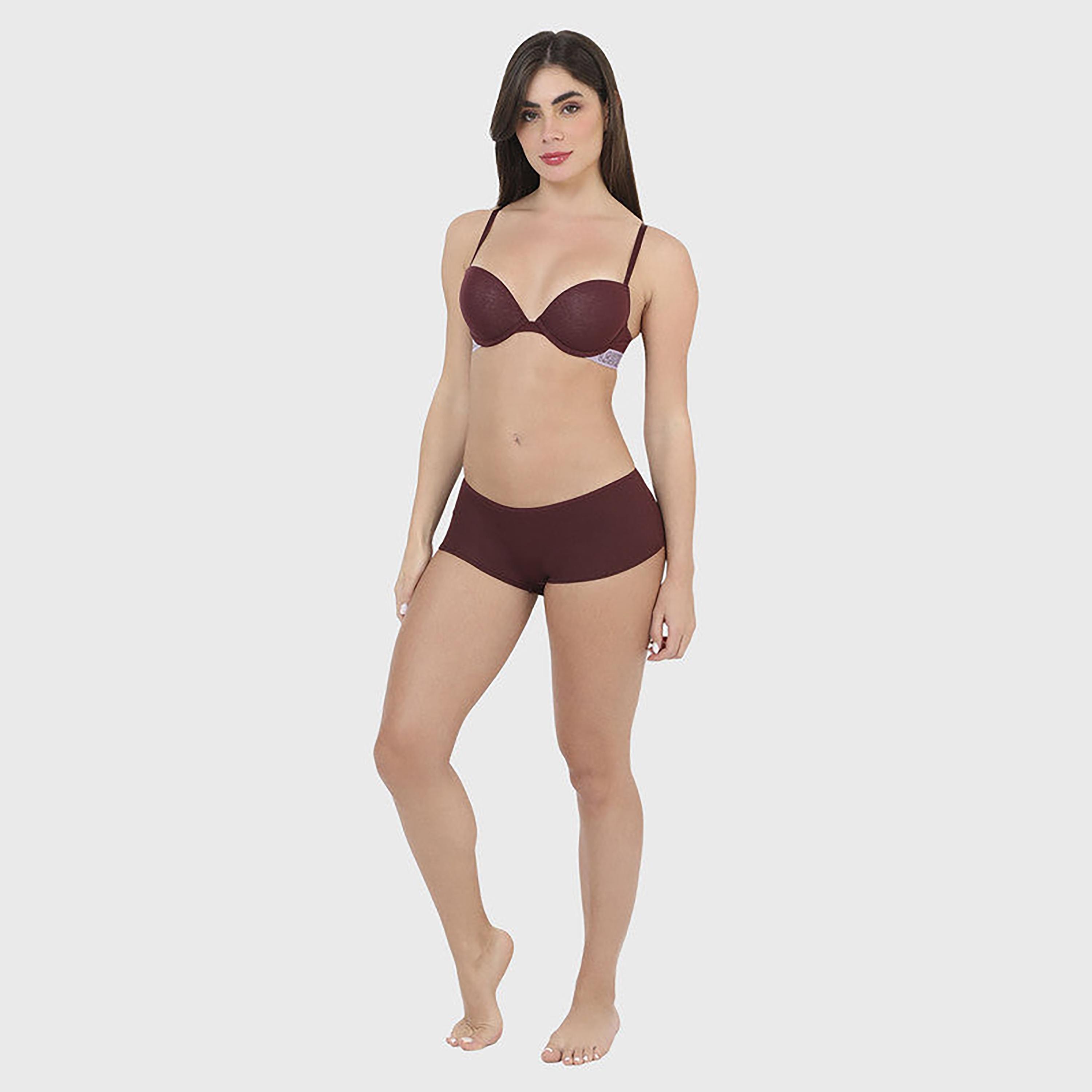 تغطية لا سينزا المتوسطة سروال داخلي نسائي خمري للبنات القصيرة-women-clothing-lingerie-panties-image-5