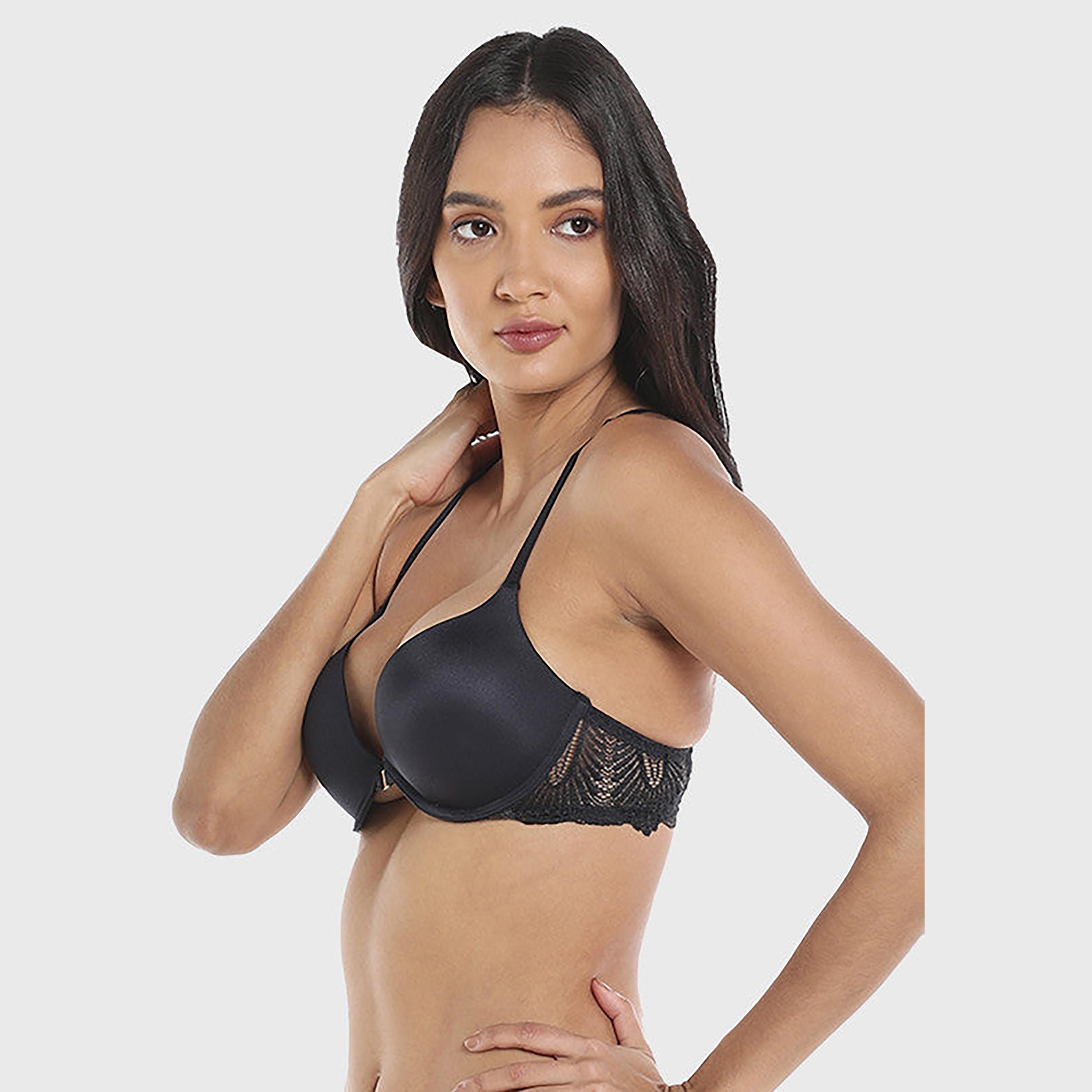 Shop La Senza Non-Padded Non-Wired Double Push Up Black