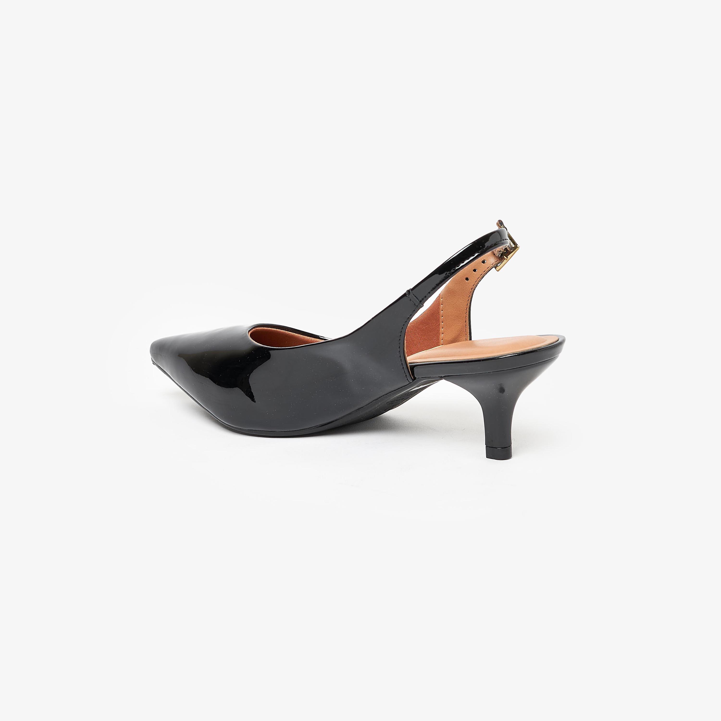 حذاء نسائي من فيزانو بكعب صغير ومقدمة مدببة عند الأصابع | 1122-806-13488-women-shoes-heels-image-3