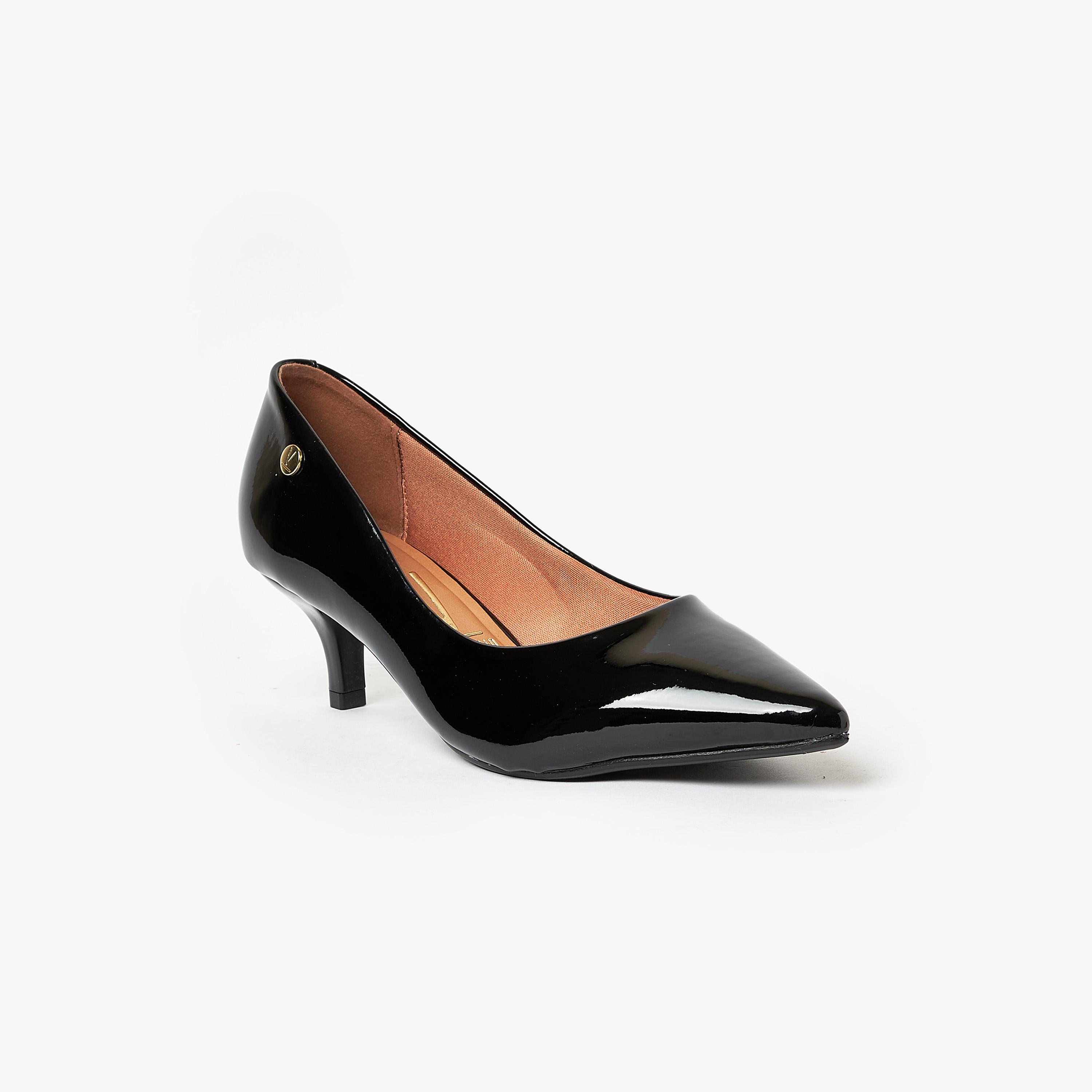 حذاء نسائي من فيزانو بكعب صغير ومقدمة مدببة عند الأصابع | 1122-828-13488-women-shoes-heels-image-1