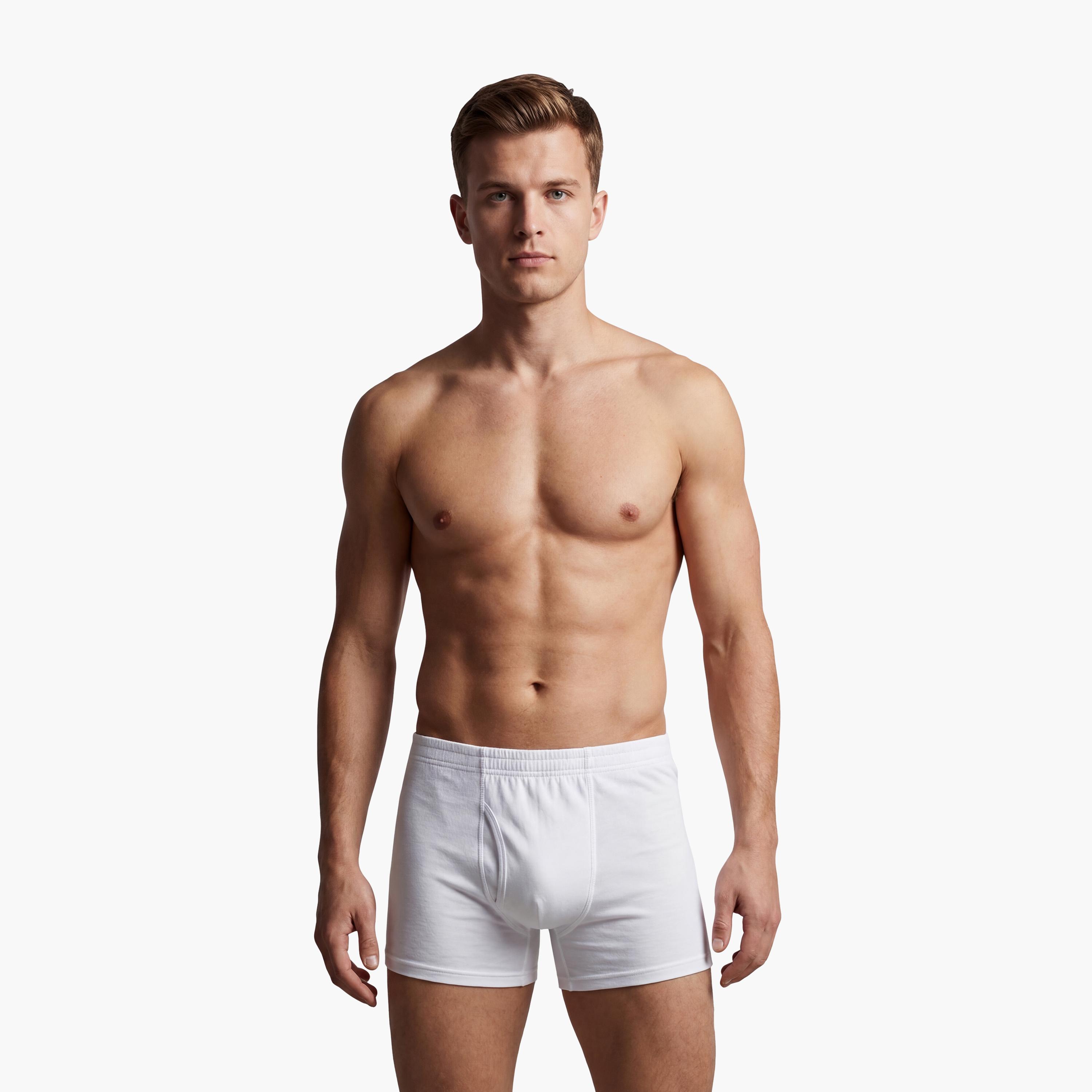 Drosh Pack of 6 White Men's Boxer Briefs-men-clothing-innerwear-underwear-image-2