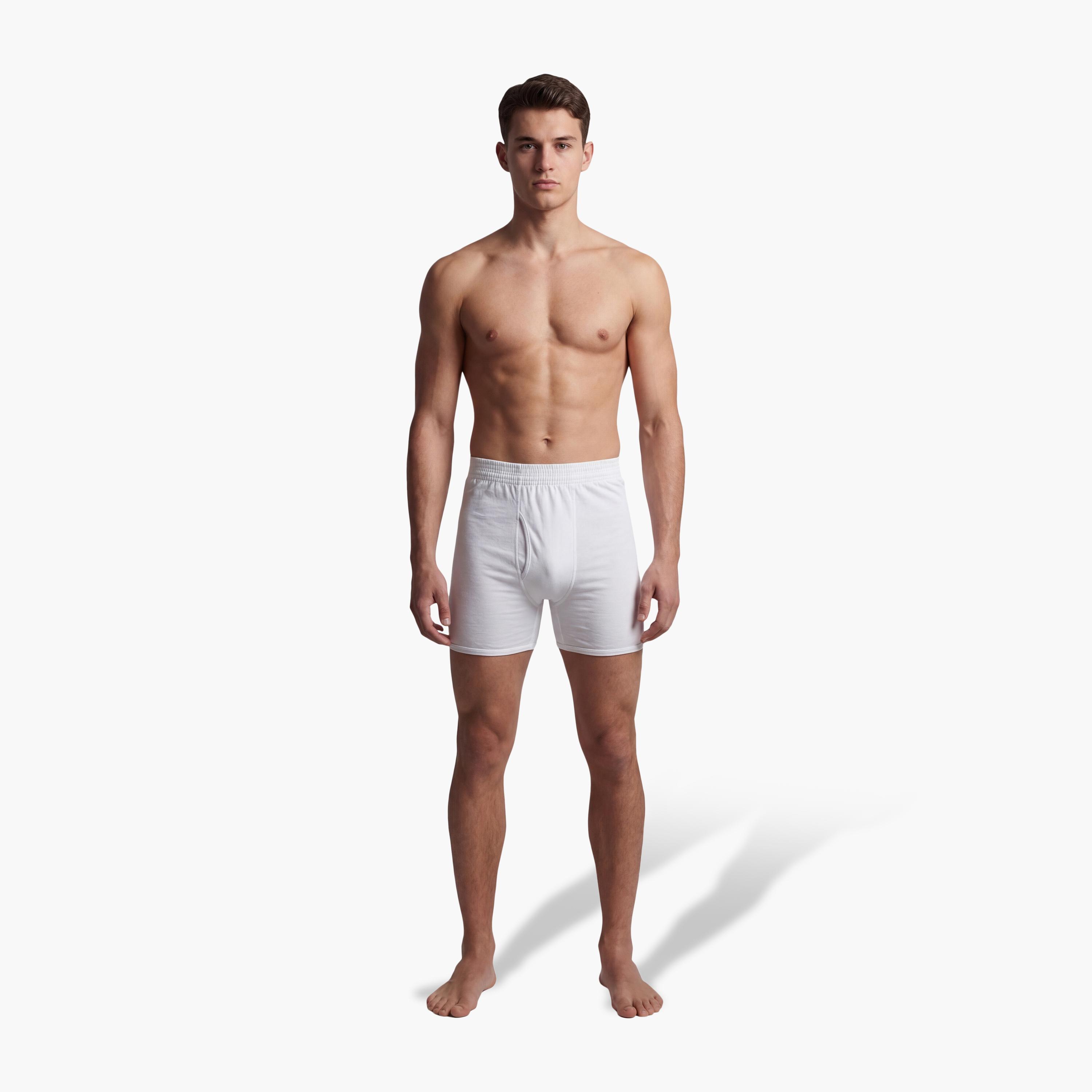 Drosh Pack of 6 White Men's Boxer Briefs-men-clothing-innerwear-underwear-image-3