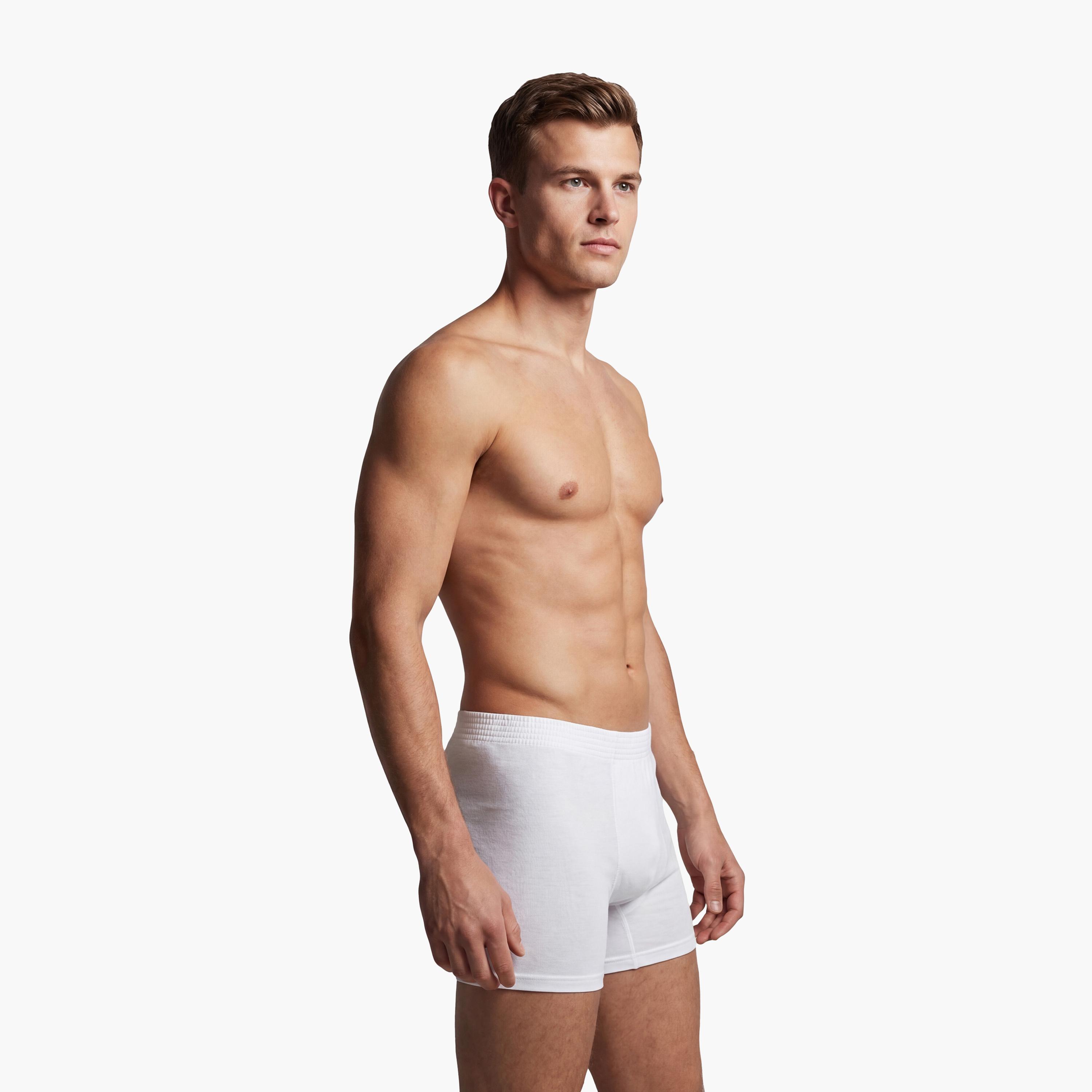 Drosh Pack of 6 White Men's Boxer Briefs-men-clothing-innerwear-underwear-image-4