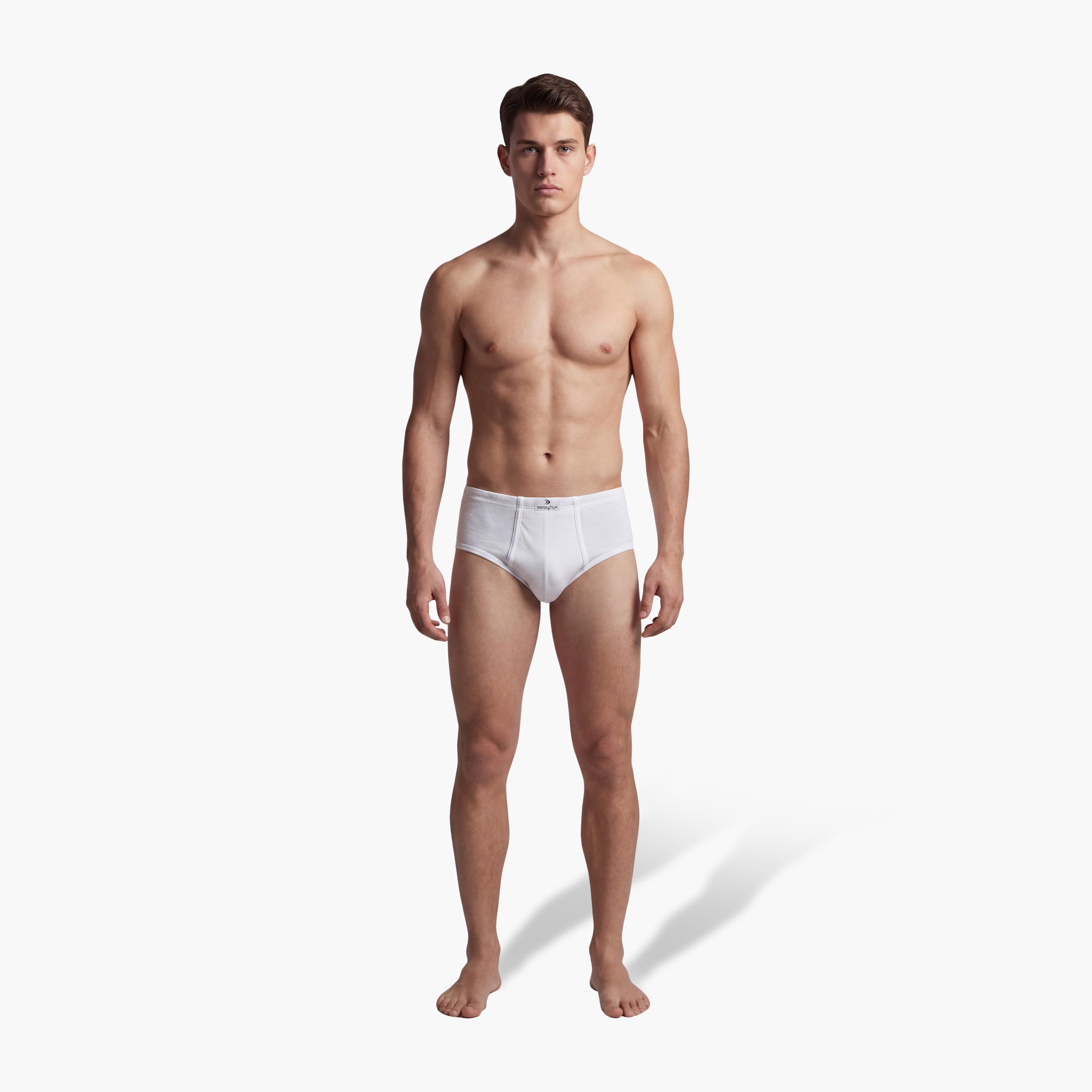 Drosh Pack of 6 White Men's Briefs-men-clothing-innerwear-underwear-image-3