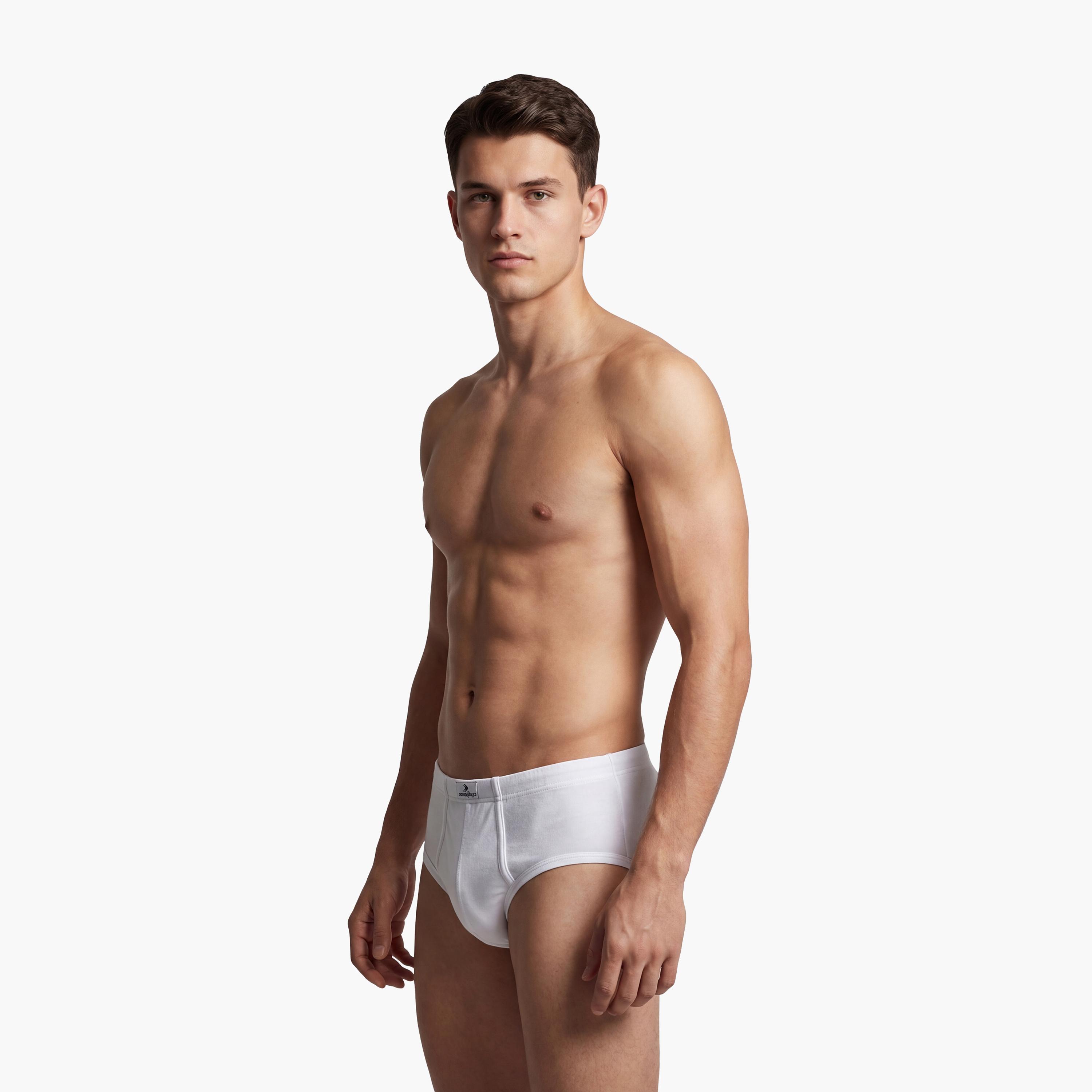Drosh Pack of 6 White Men's Briefs-men-clothing-innerwear-underwear-image-4