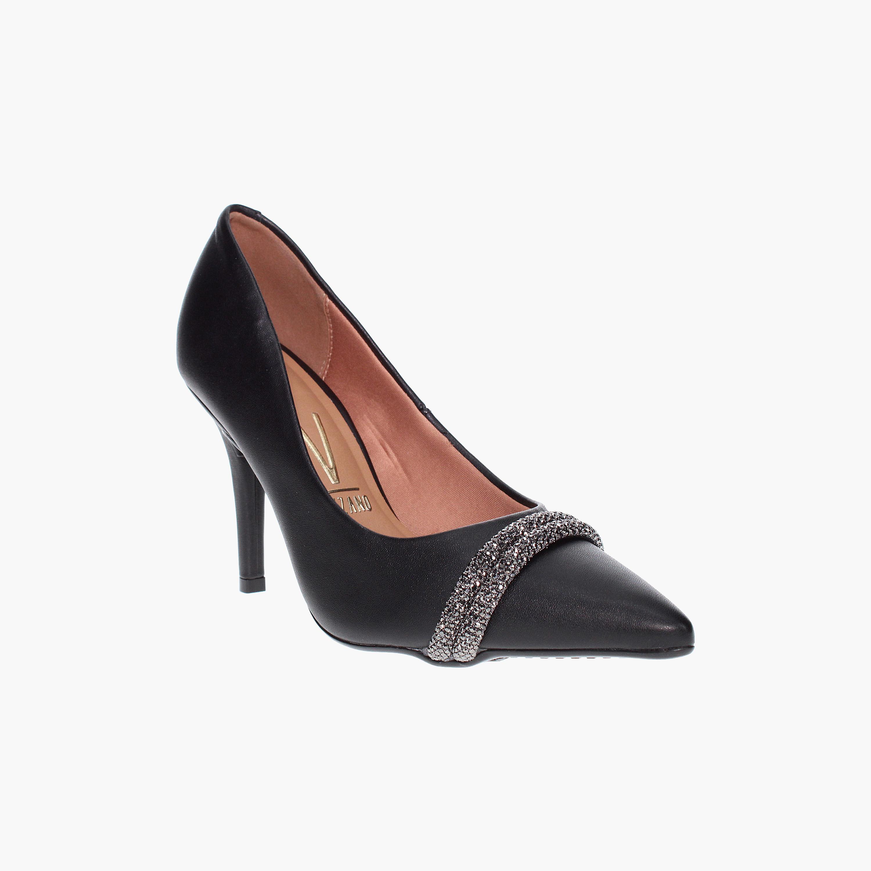 حذاء نسائي بكعب ستيليتو من فيزانو مع مزين بماسية | 1184-1174-24523-women-shoes-heels-image-1
