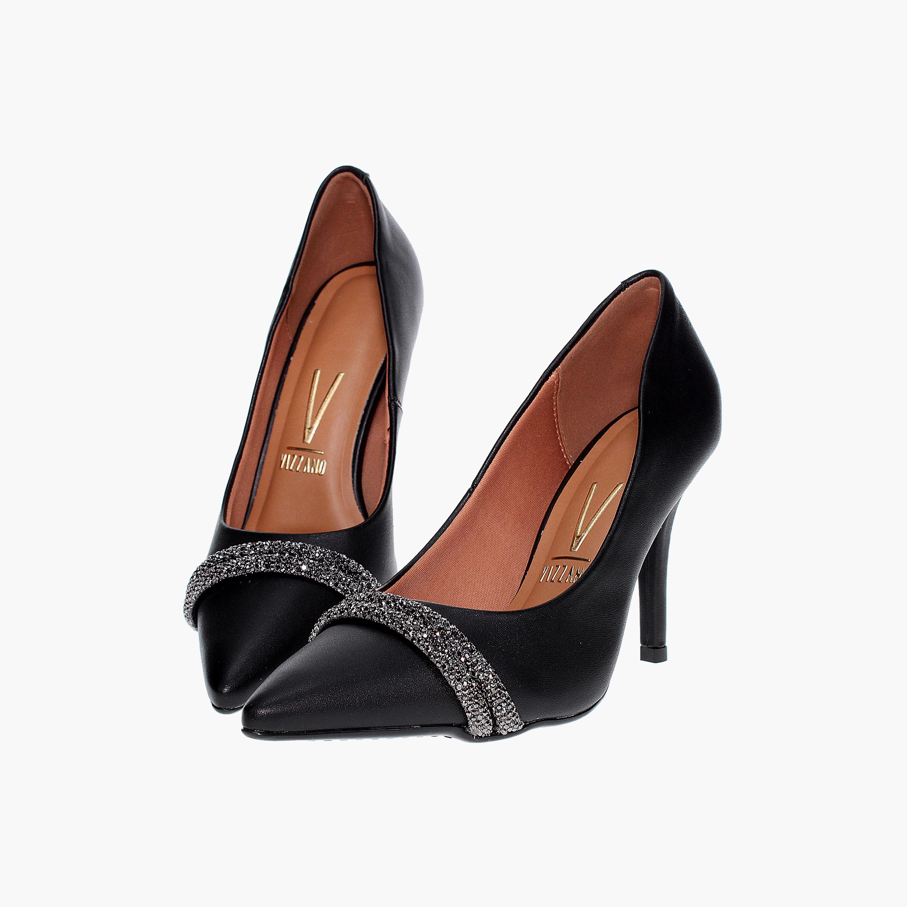 حذاء نسائي بكعب ستيليتو من فيزانو مع مزين بماسية | 1184-1174-24523-women-shoes-heels-image-4