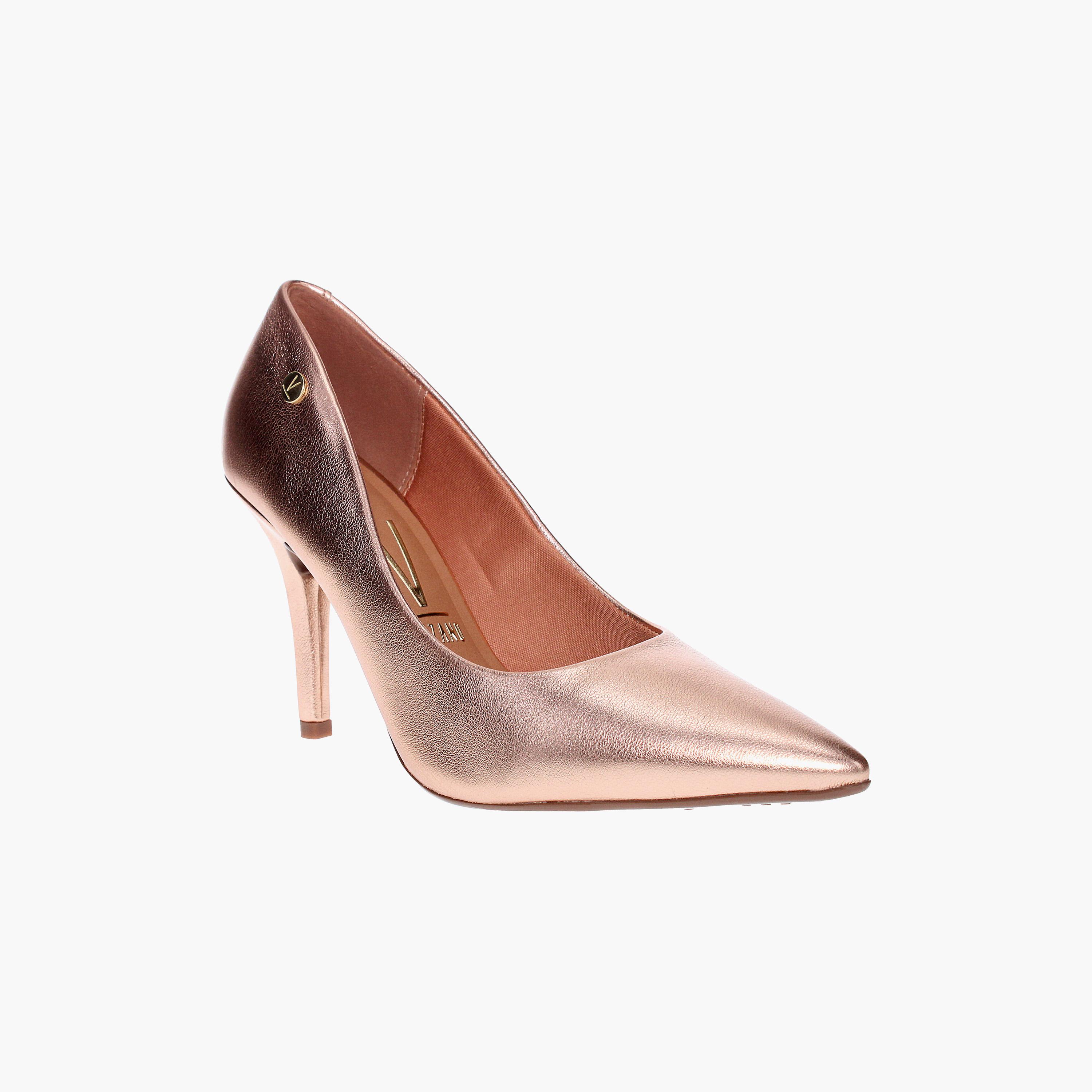 حذاء نسائي من فيزانو بكعب ستيليتو معدني ومقدمة مدببة | 1184-1501-14710-women-shoes-heels-image-1