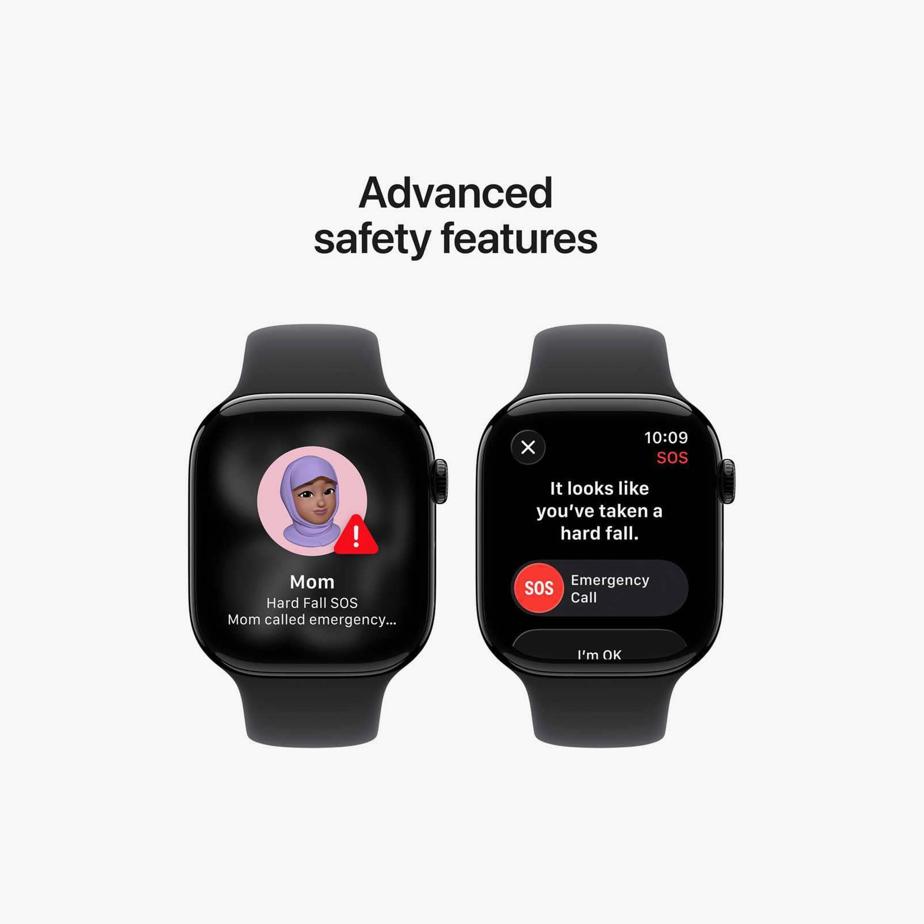 Apple Watch Series 11 GPS 42mm Aluminium Case with Black Sport Band-electronics-smartwatches-image-6