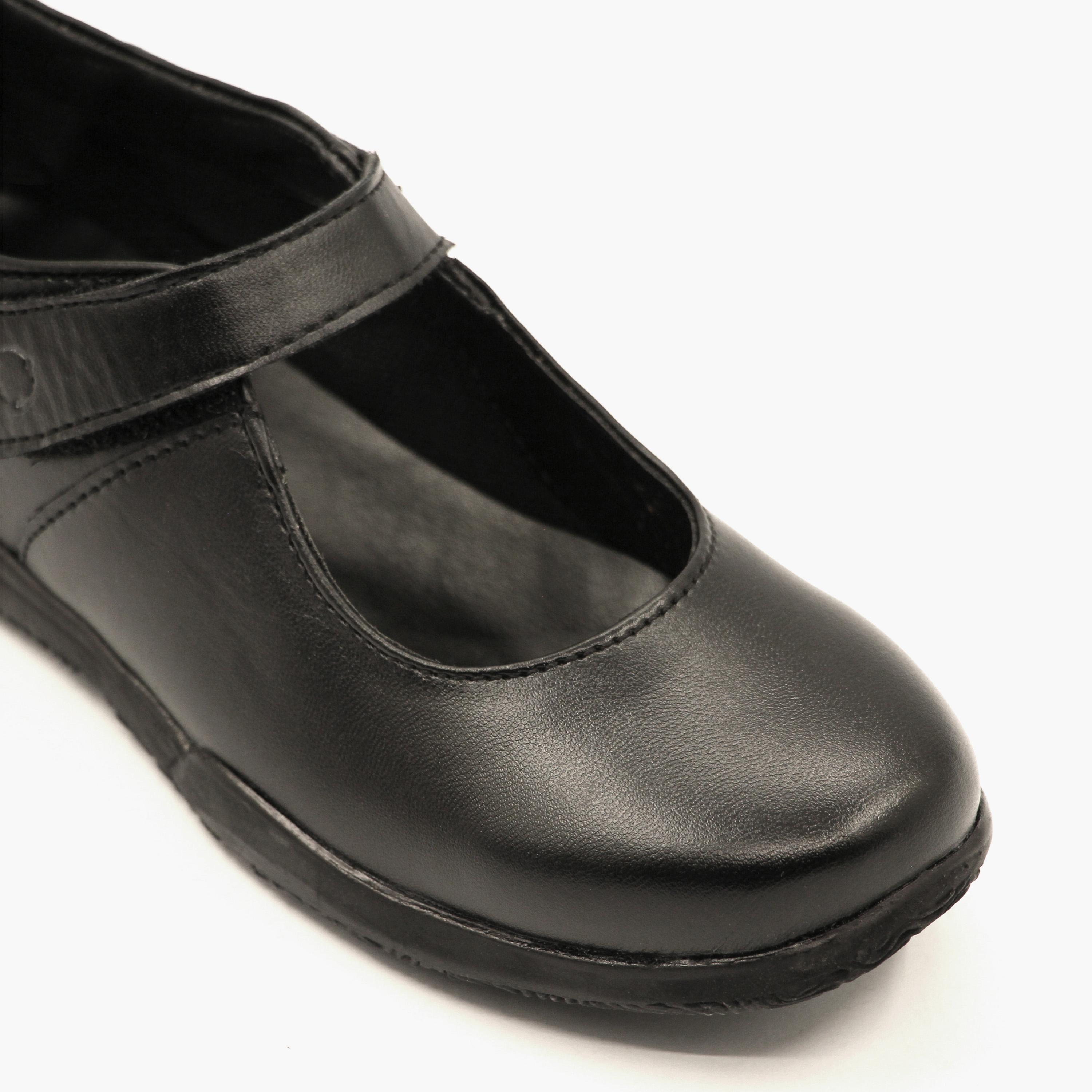 جيومني - حذاء إيليانيا مدرسي للبنات بشريط لاصق | 12062-girls-shoes-schoolshoes-image-2