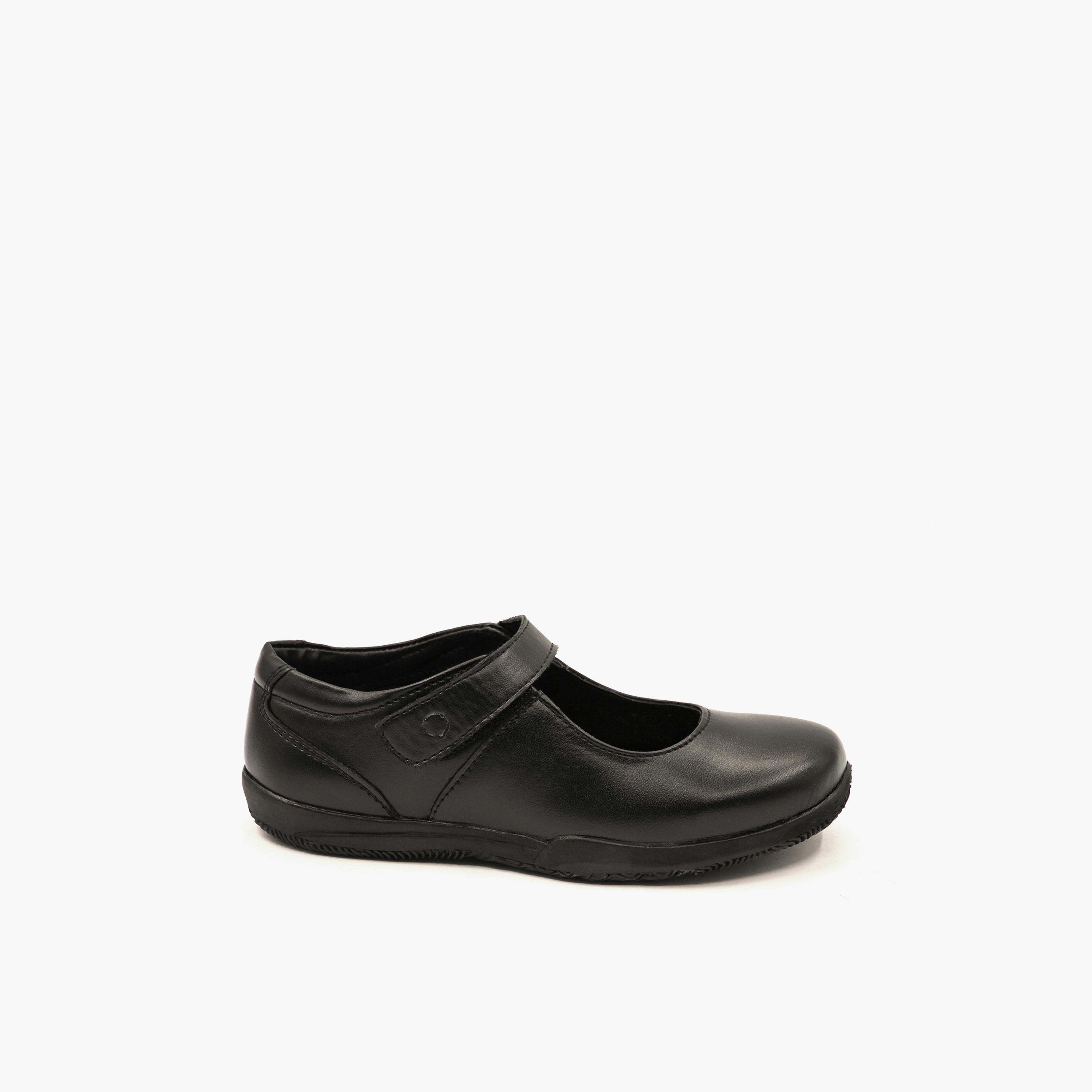 جيومني - حذاء إيليانيا مدرسي للبنات بشريط لاصق | 12062-girls-shoes-schoolshoes-image-4