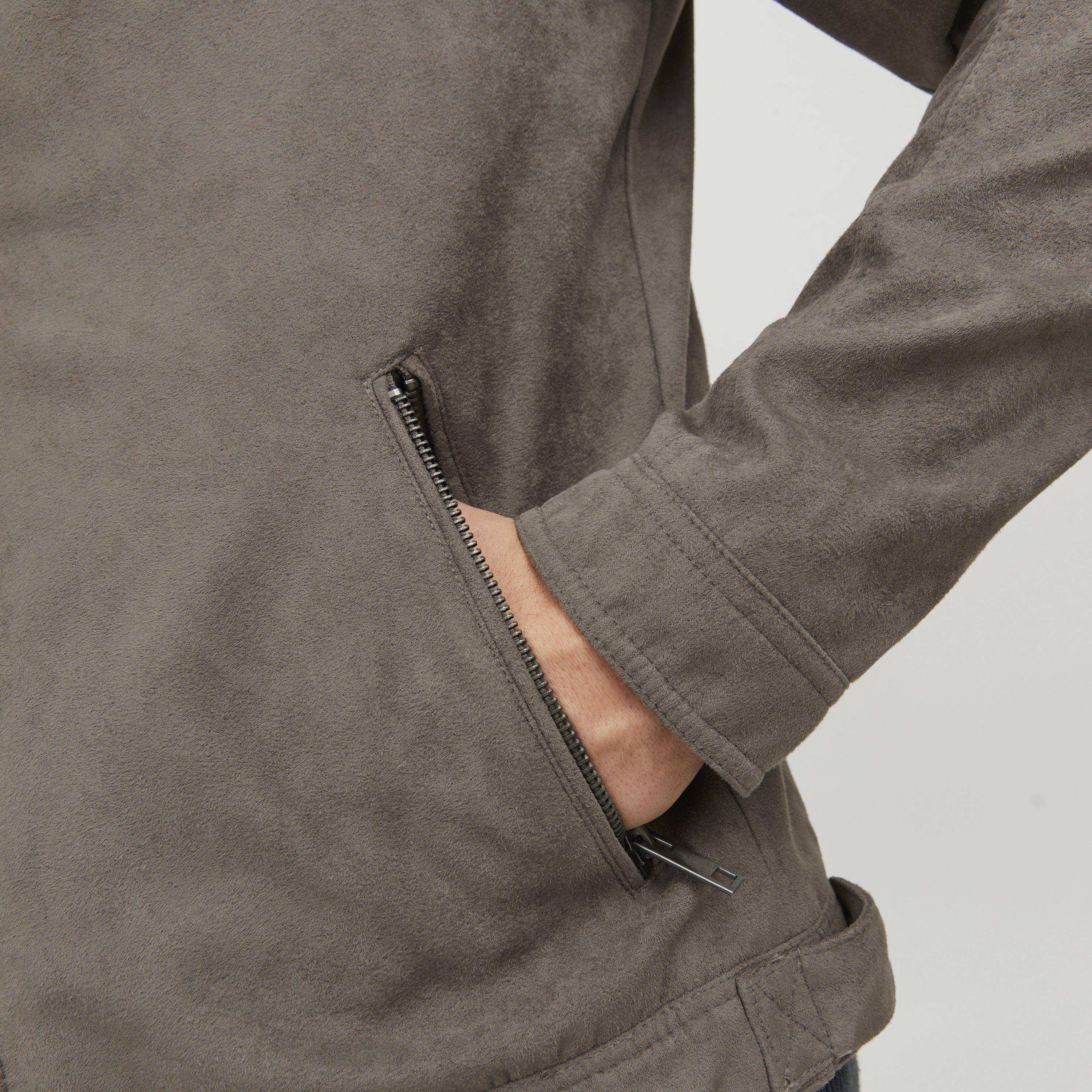 Jack & Jones Plain Stand Collar Long Sleeves Men's Biker Jacket-men-clothing-jacketsandblazers-jackets-image-6
