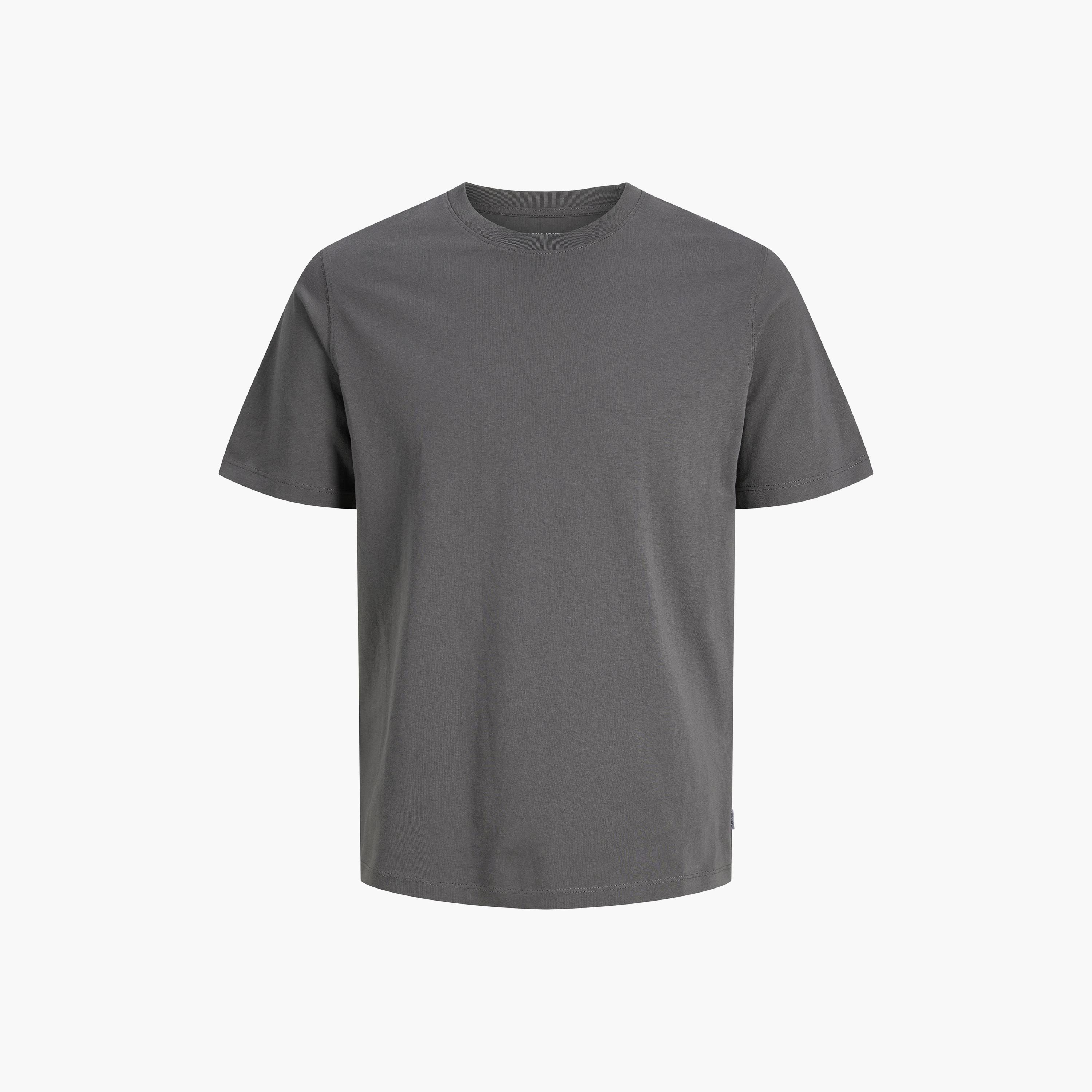 تيشرت رجالي سادة بياقة مستديرة وأكمام قصيرة من جاك آند جونز-men-clothing-tshirtsandpolos-tshirts-image-53
