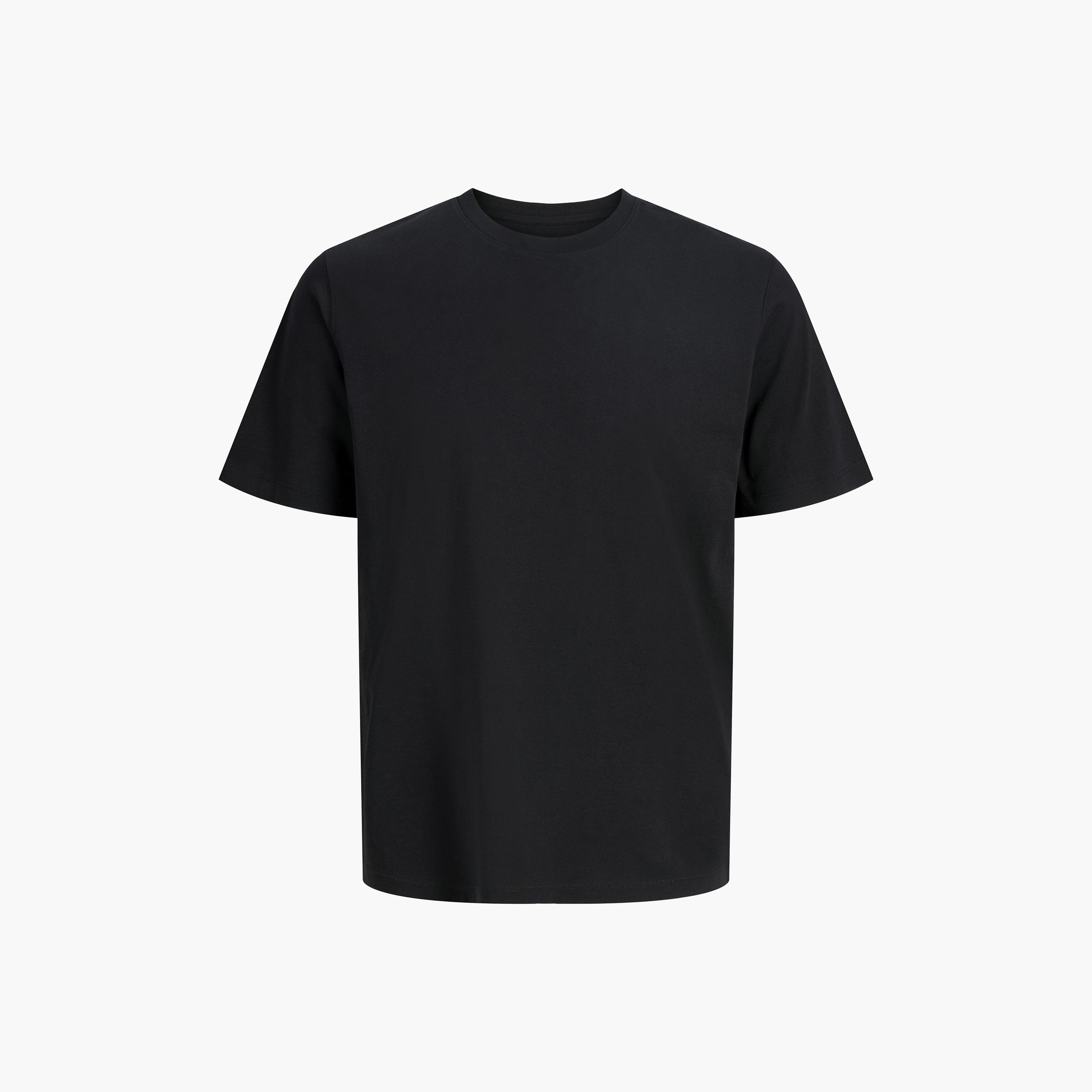 تيشرت رجالي سادة بياقة مستديرة وأكمام قصيرة من جاك آند جونز-men-clothing-tshirtsandpolos-tshirts-image-15