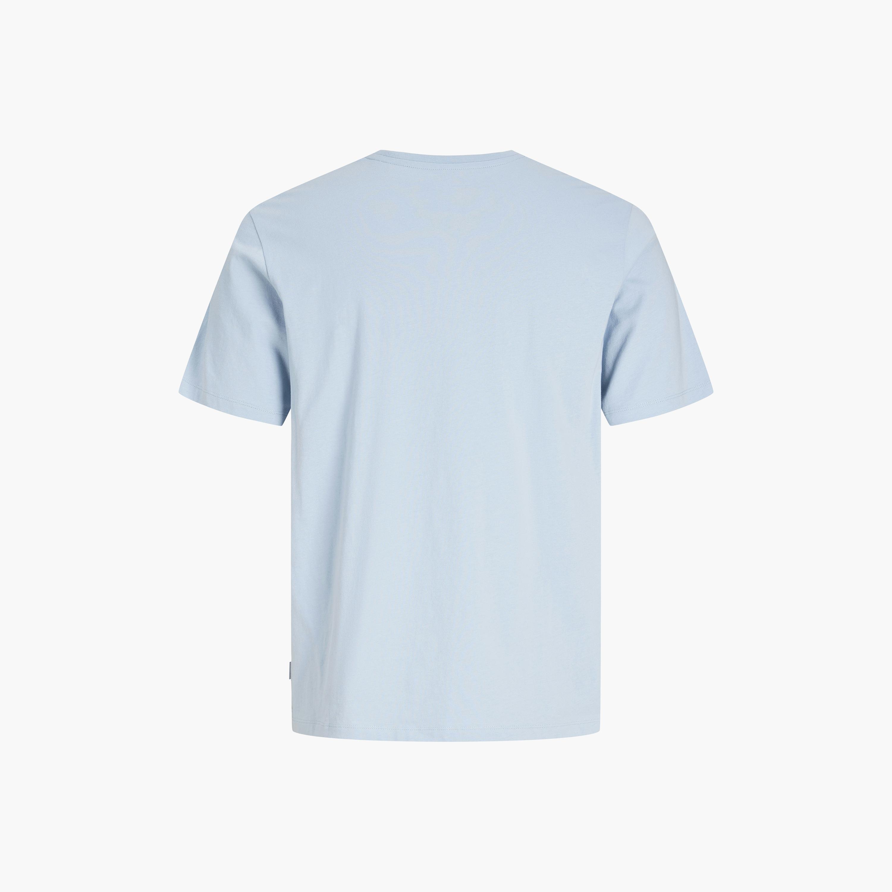 تيشرت رجالي سادة بياقة مستديرة وأكمام قصيرة من جاك آند جونز-men-clothing-tshirtsandpolos-tshirts-image-32