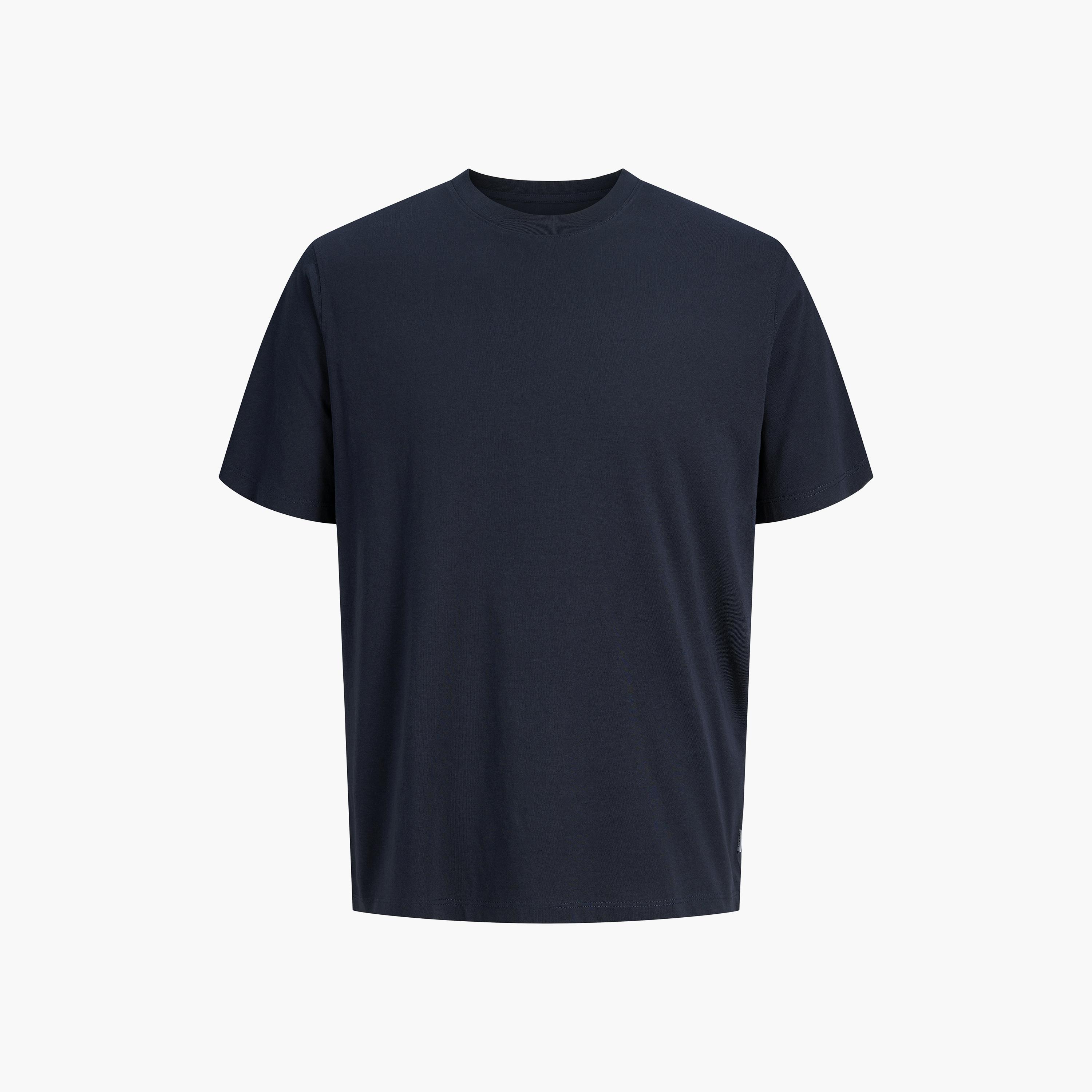 تيشرت رجالي سادة بياقة مستديرة وأكمام قصيرة من جاك آند جونز-men-clothing-tshirtsandpolos-tshirts-image-7