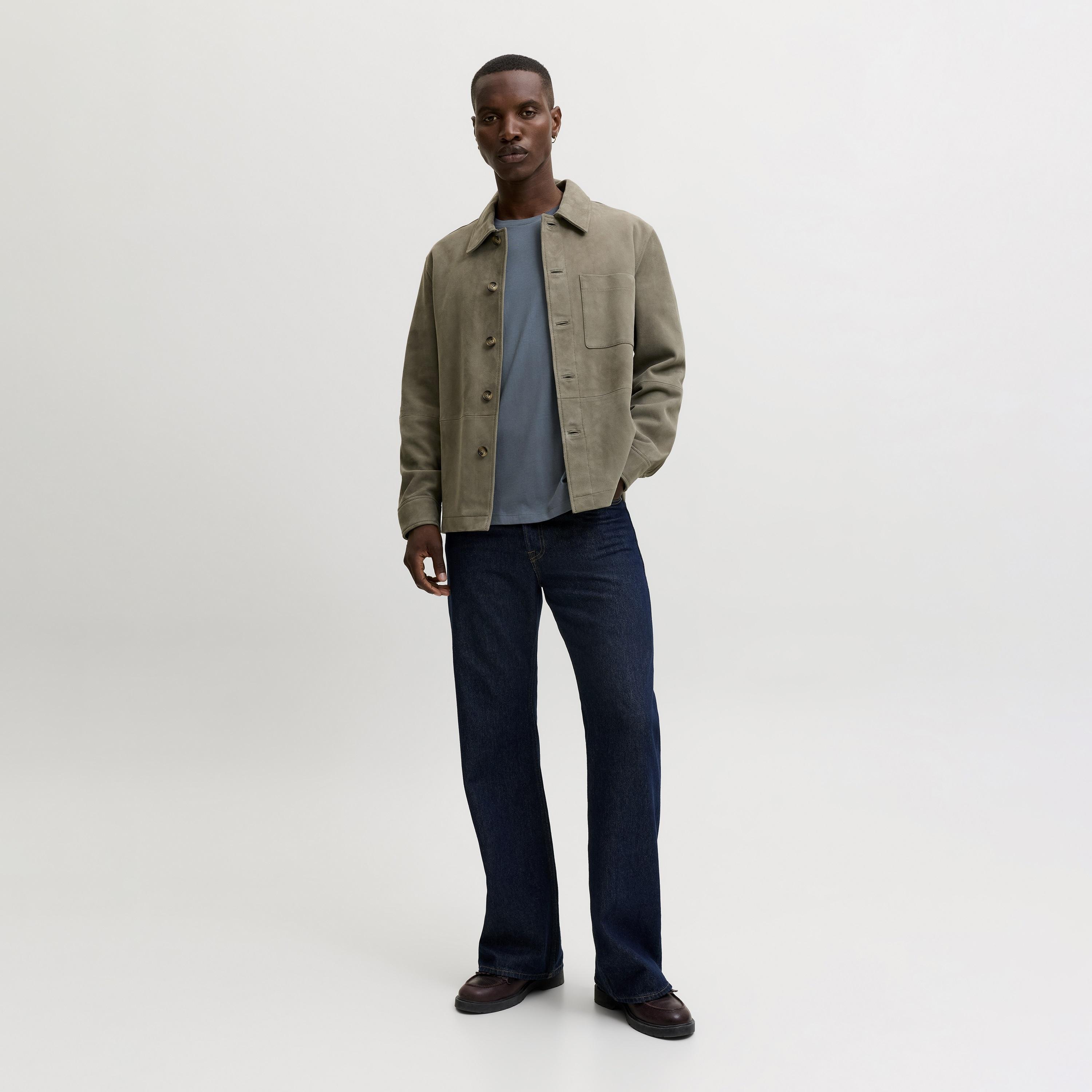 تيشرت رجالي سادة بياقة مستديرة وأكمام قصيرة من جاك آند جونز-men-clothing-tshirtsandpolos-tshirts-image-56