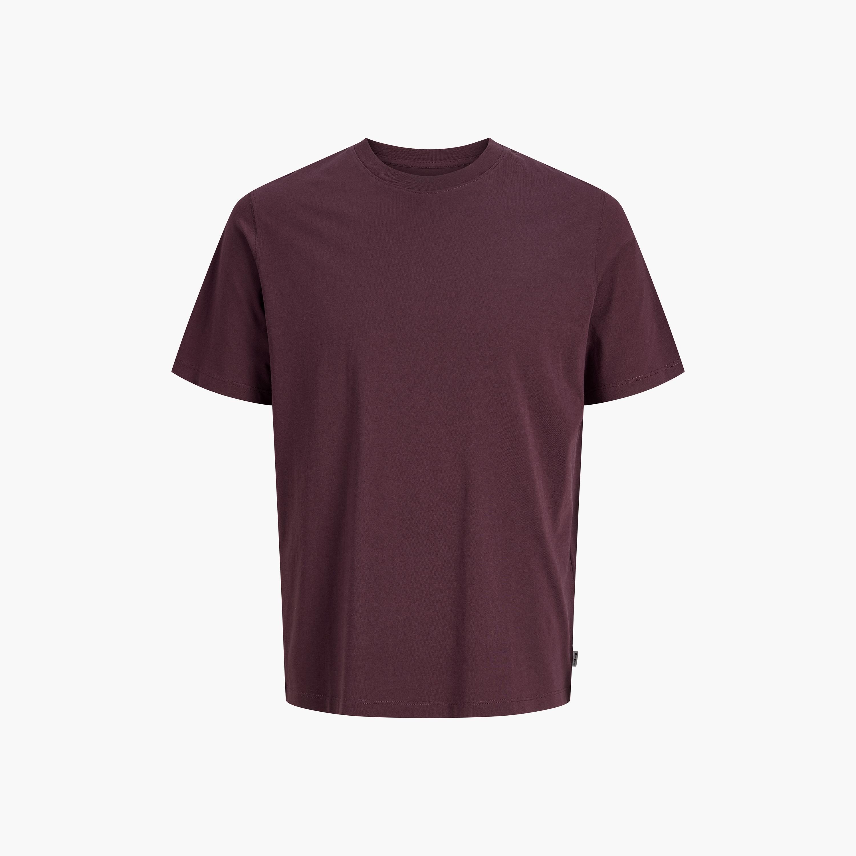 تيشرت رجالي سادة بياقة مستديرة وأكمام قصيرة من جاك آند جونز-men-clothing-tshirtsandpolos-tshirts-image-45