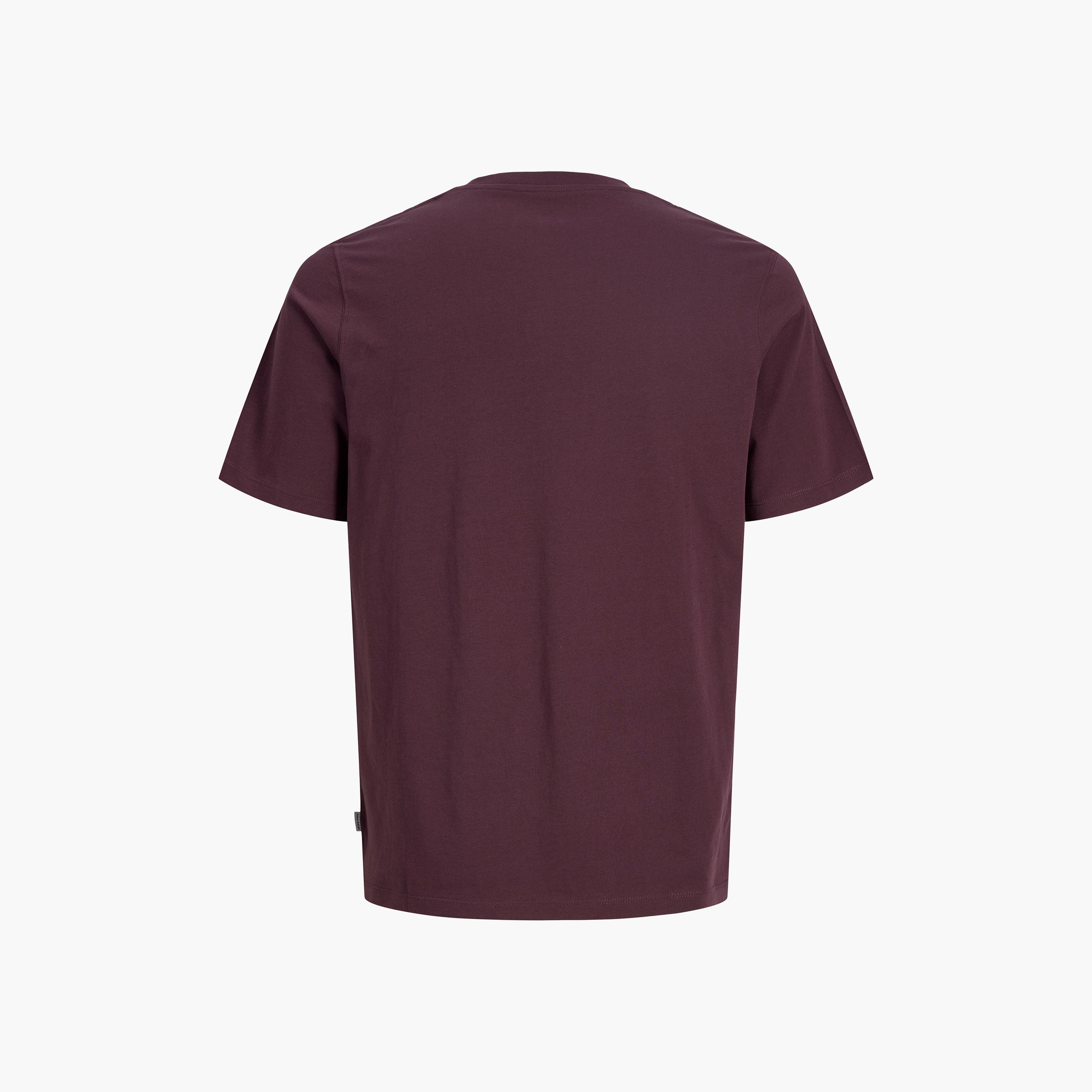 تيشرت رجالي سادة بياقة مستديرة وأكمام قصيرة من جاك آند جونز-men-clothing-tshirtsandpolos-tshirts-image-46