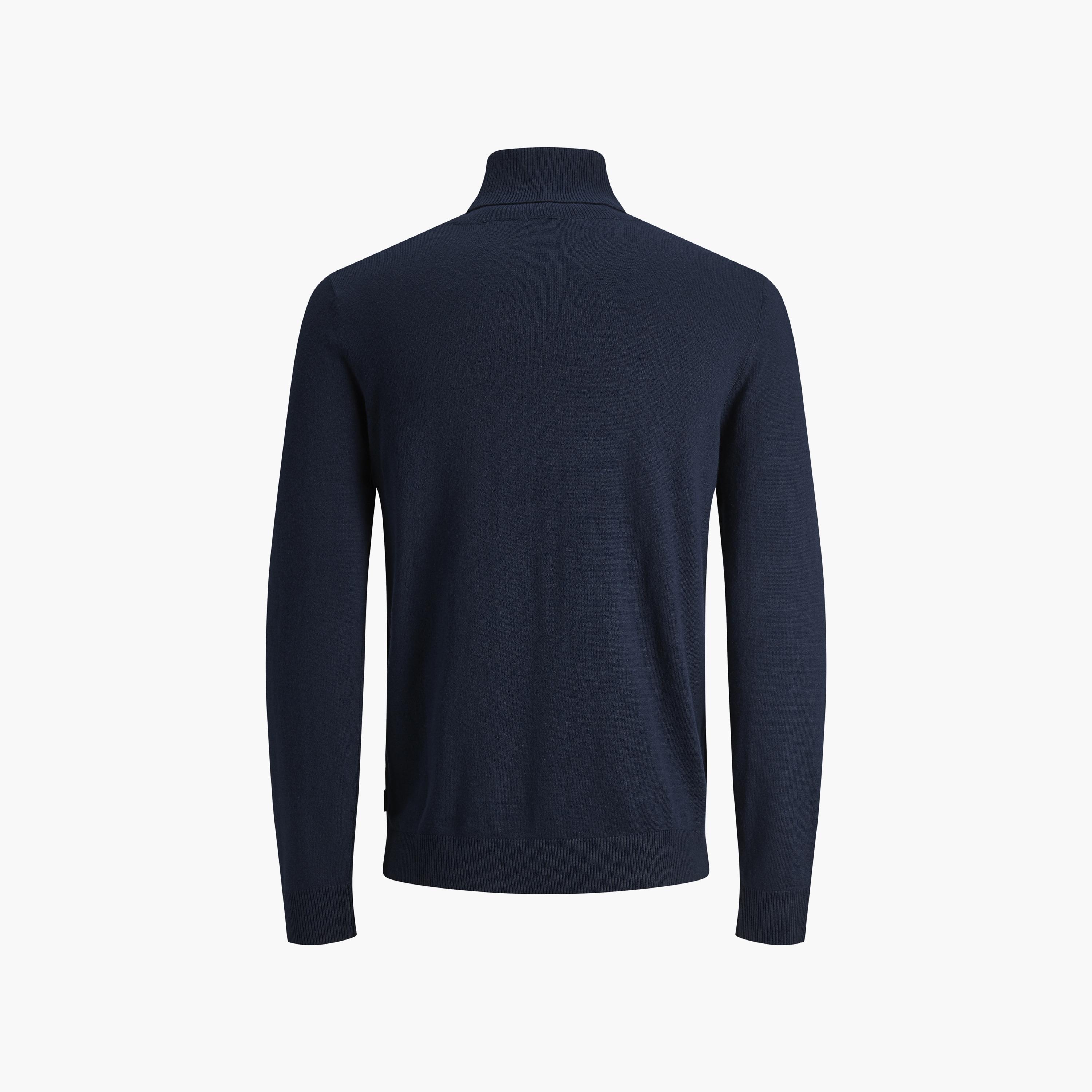بلوفر رجالي سادة بياقة عالية (تيرتل نيك) وأكمام طويلة من جاك آند جونز-men-clothing-sweatersandpullovers-image-8