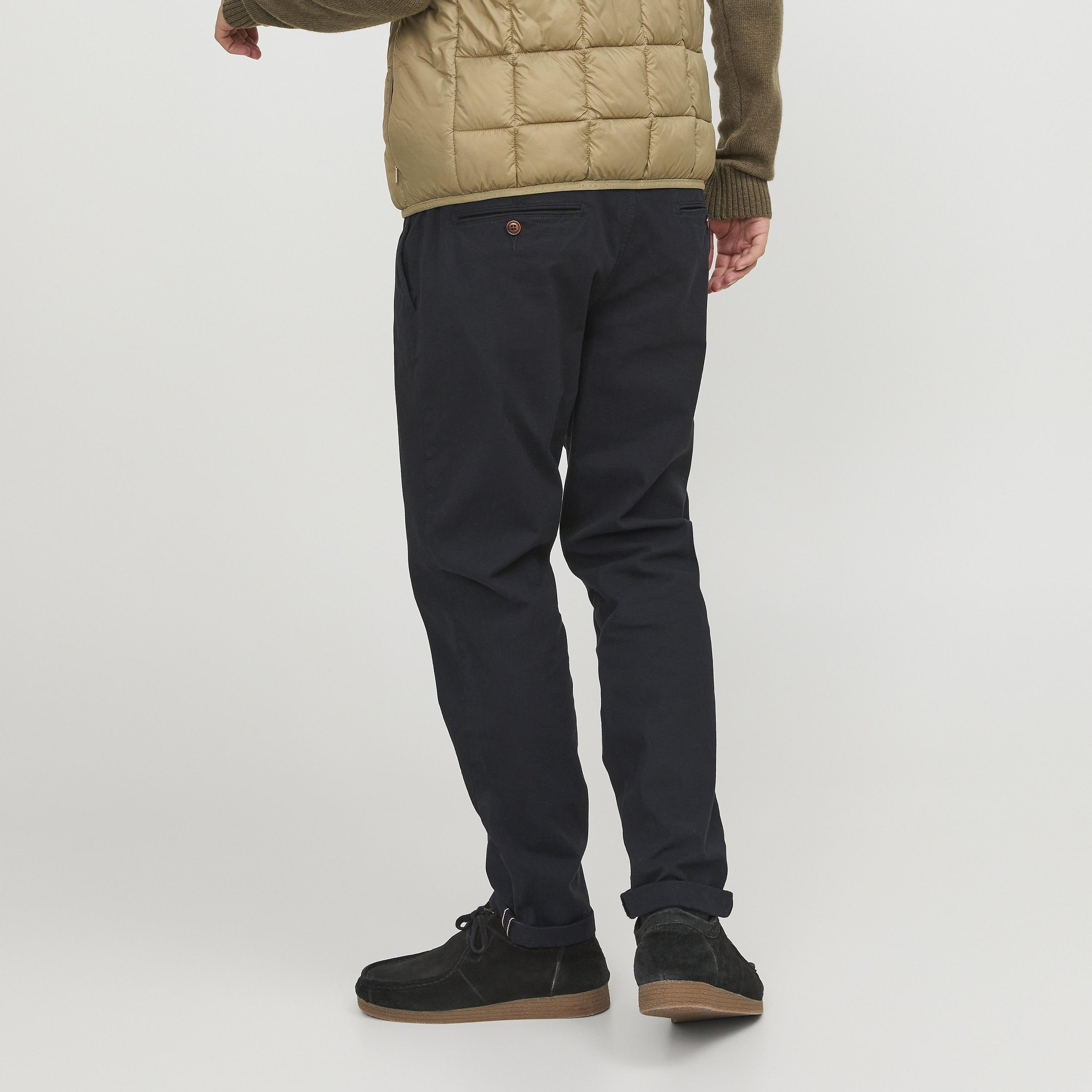 بنطال تشينو رجالي سادة بقصة ضيقة (سليم فيت) وخصر متوسط الارتفاع من جاك آند جونز-men-clothing-bottoms-trousersandchinos-chinos-image-20