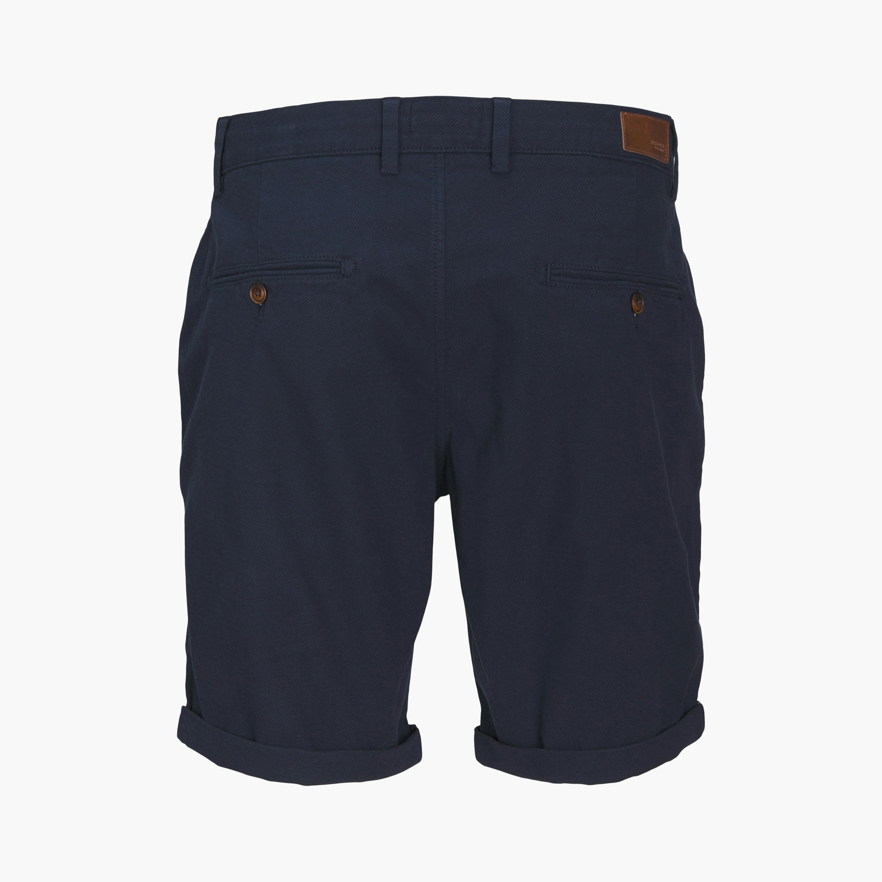 Jack & Jones Plain Mid-Rise Button and Zip Fly Men's Chino Shorts-men-clothing-bottoms-shorts-image-15