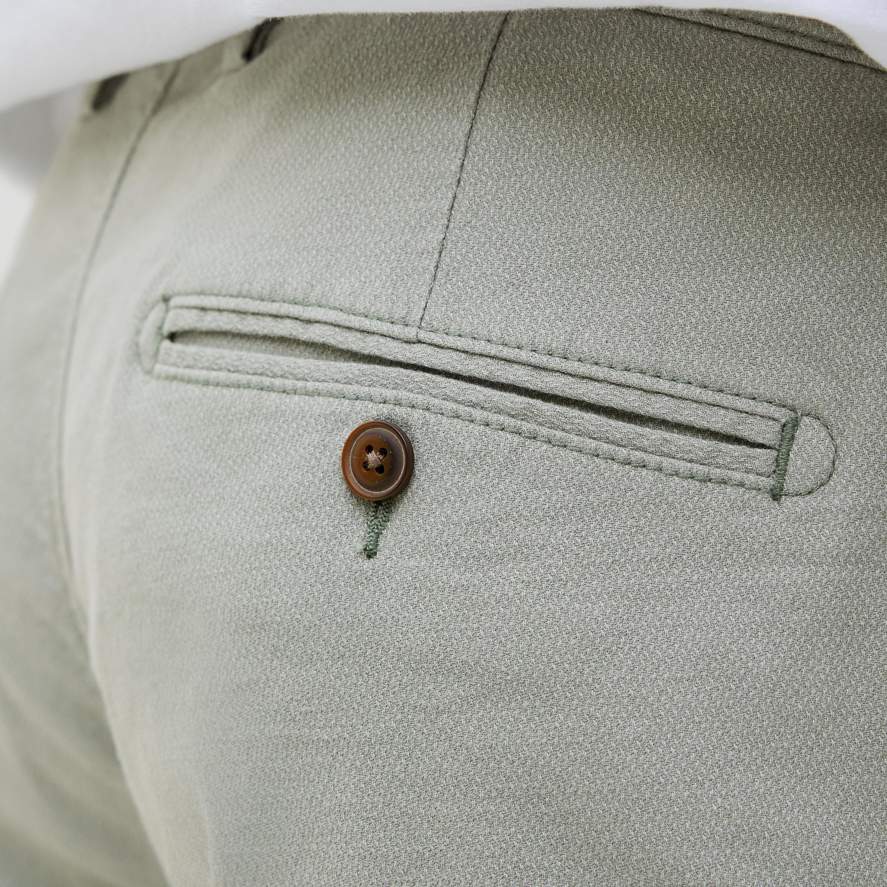 Jack & Jones Plain Mid-Rise Button and Zip Fly Men's Chino Shorts-men-clothing-bottoms-shorts-image-22
