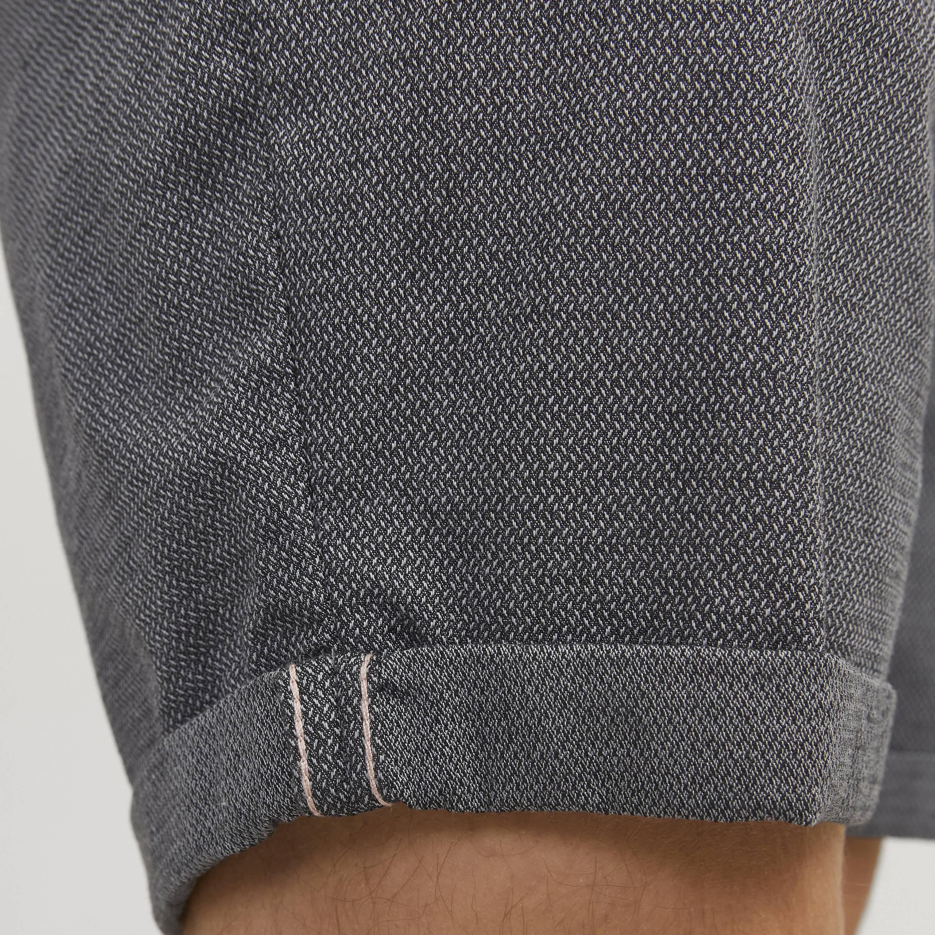 Jack & Jones Plain Mid-Rise Button and Zip Fly Men's Chino Shorts-men-clothing-bottoms-shorts-image-6