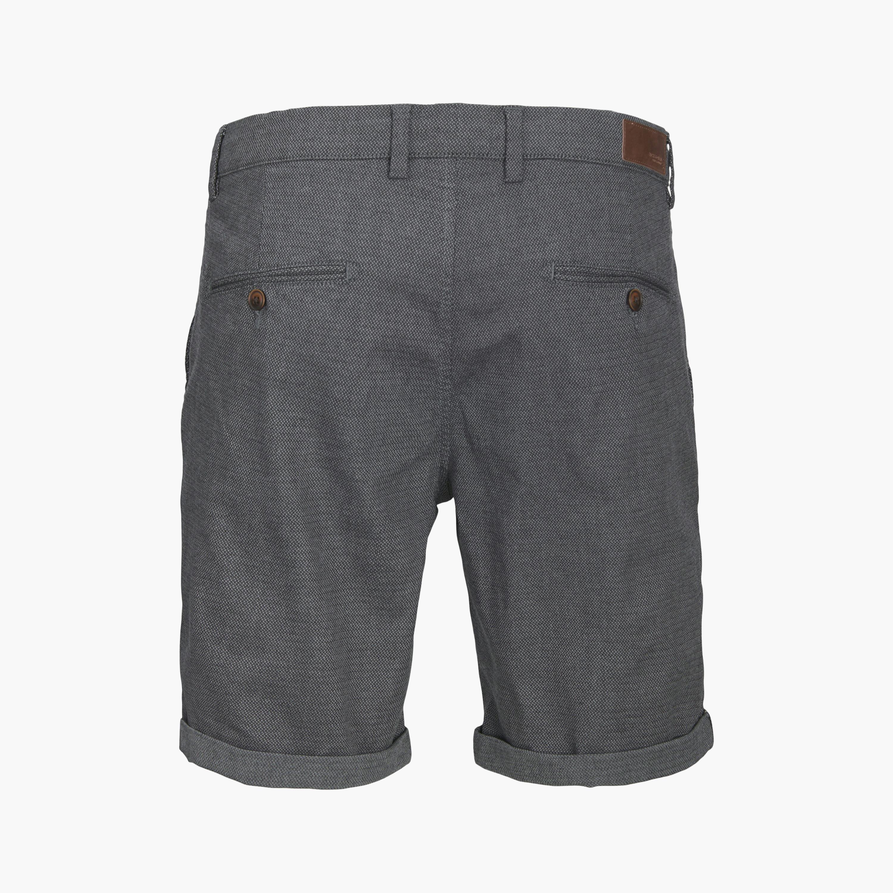 Jack & Jones Plain Mid-Rise Button and Zip Fly Men's Chino Shorts-men-clothing-bottoms-shorts-image-8