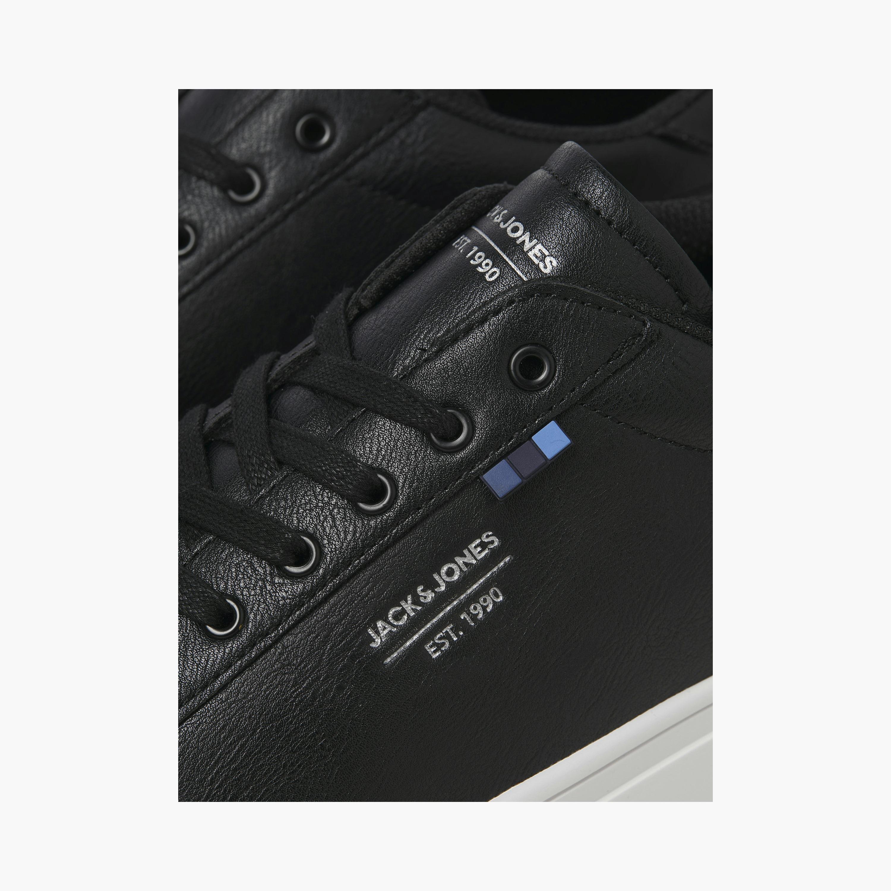 حذاء سنيكرز رجالي برباط وكاحل منخفض من جاك آند جونز | 12229695-men-shoes-sneakers-image-6