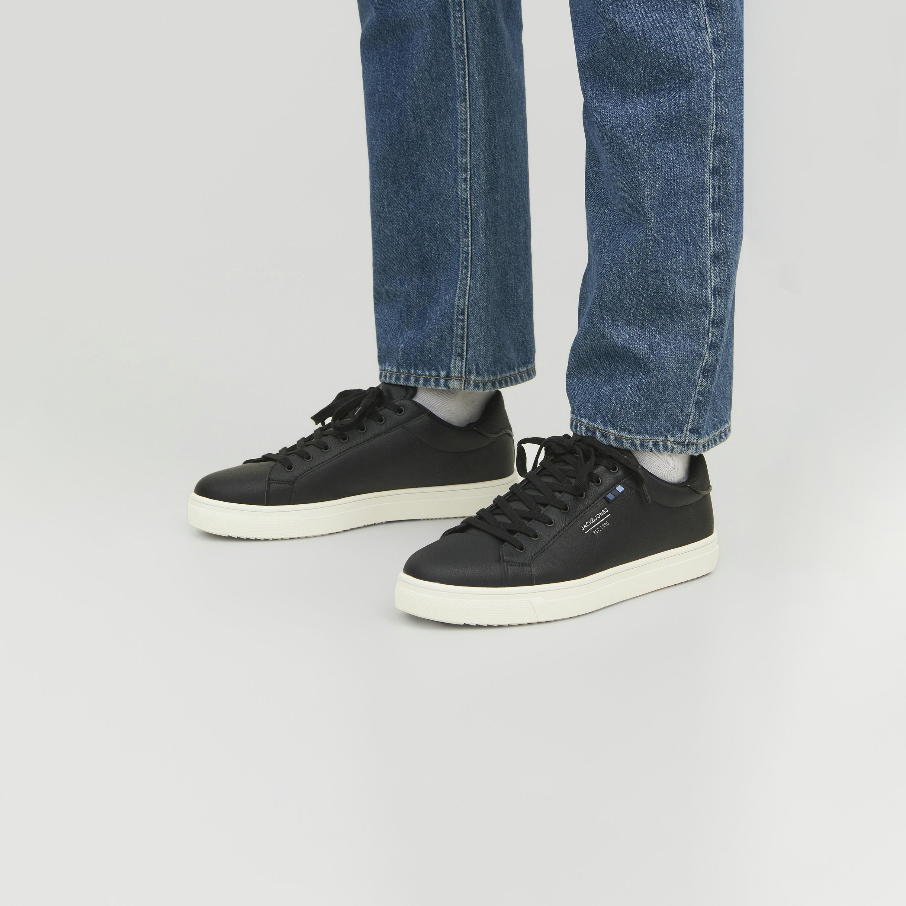 Jack & Jones Men's Lace-Up Low Ankle Sneakers | 12229695-men-shoes-sneakers-image-7