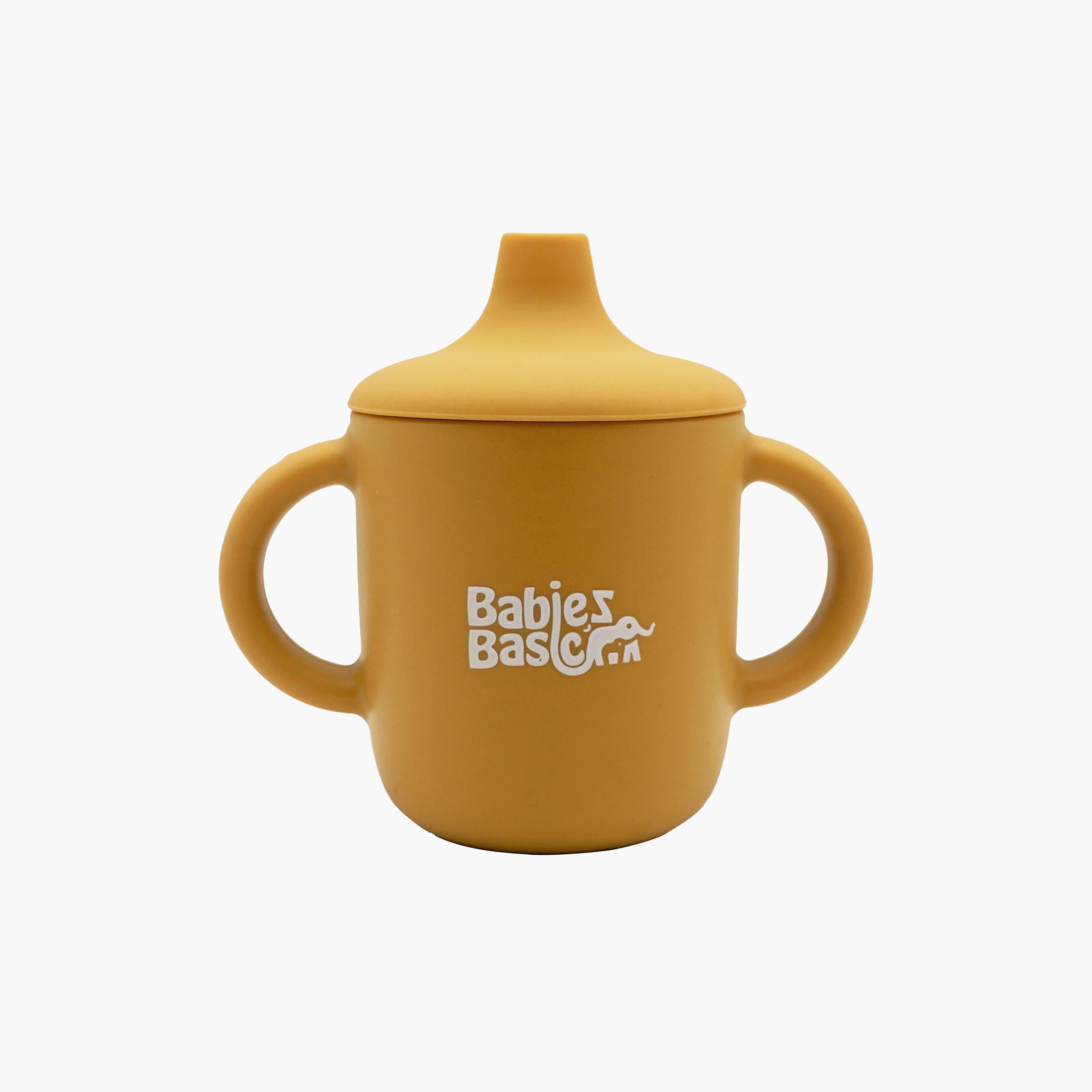 Babies Basic Silicone Trainer Cup with Handles - Stage 1 - 150 ml-baby-feeding-mealtimeessentials-image-1